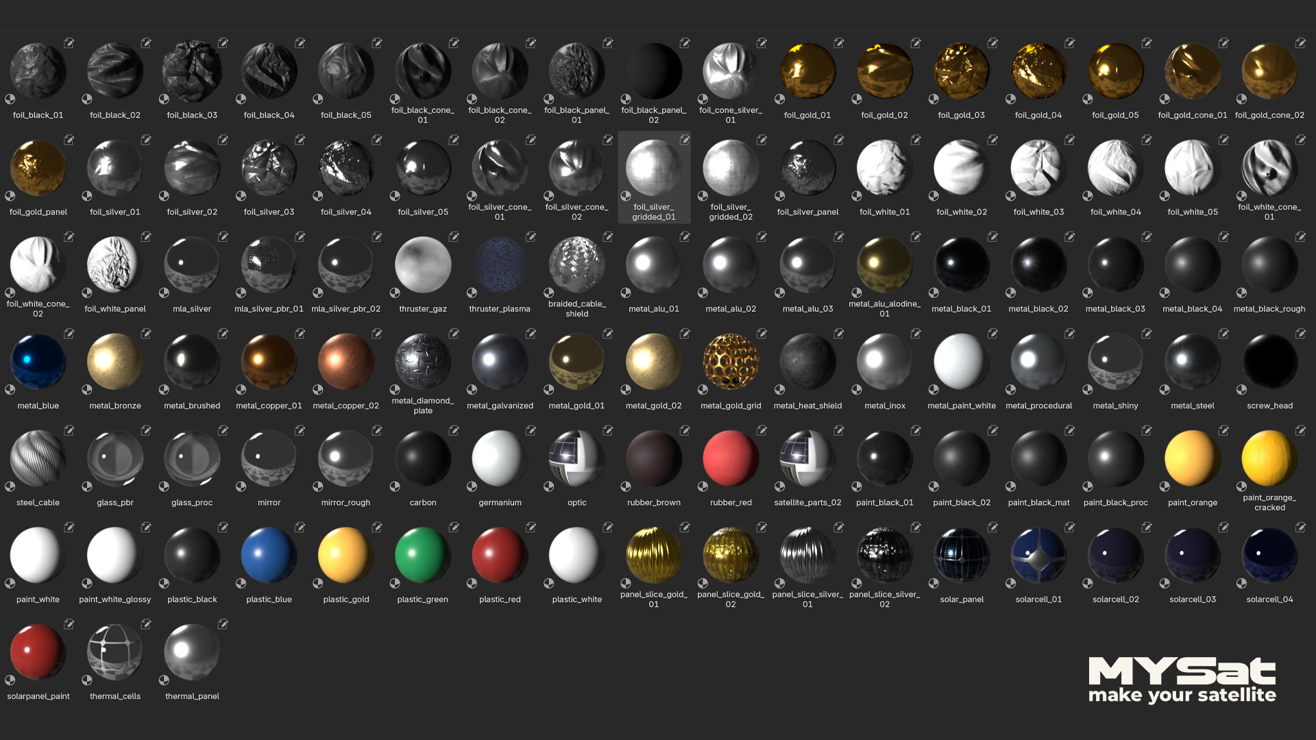 105 materials