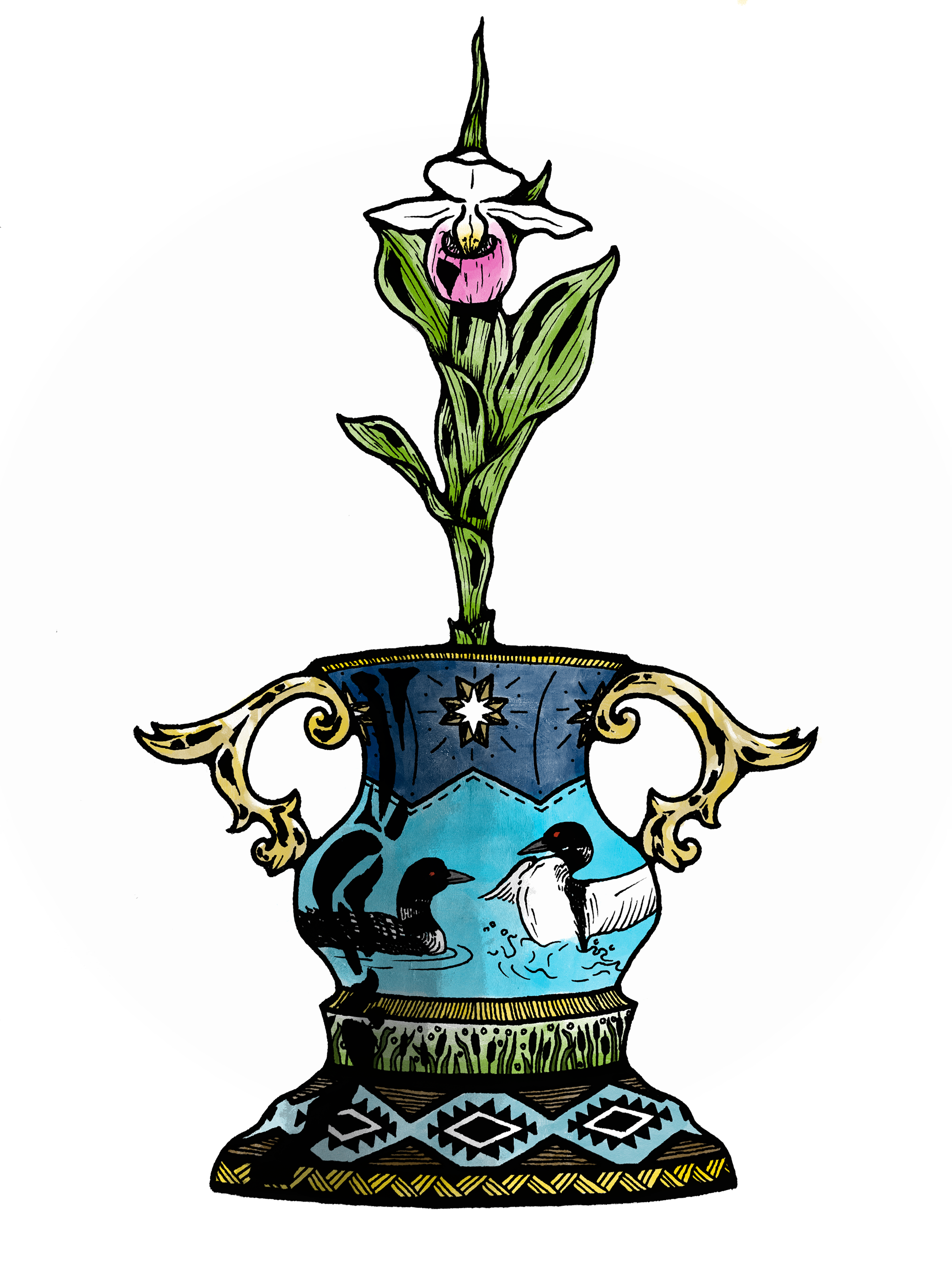 digitally colored