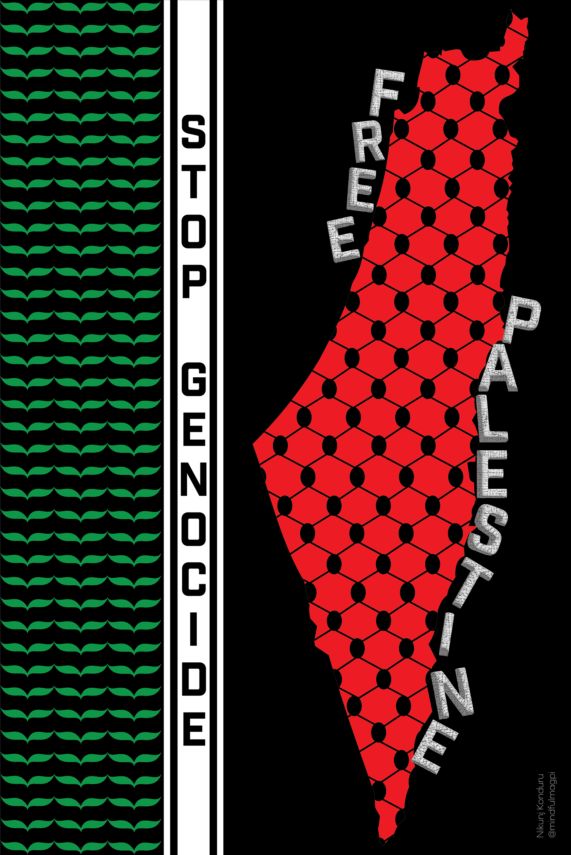 Free Palestine - Poster - 11x17