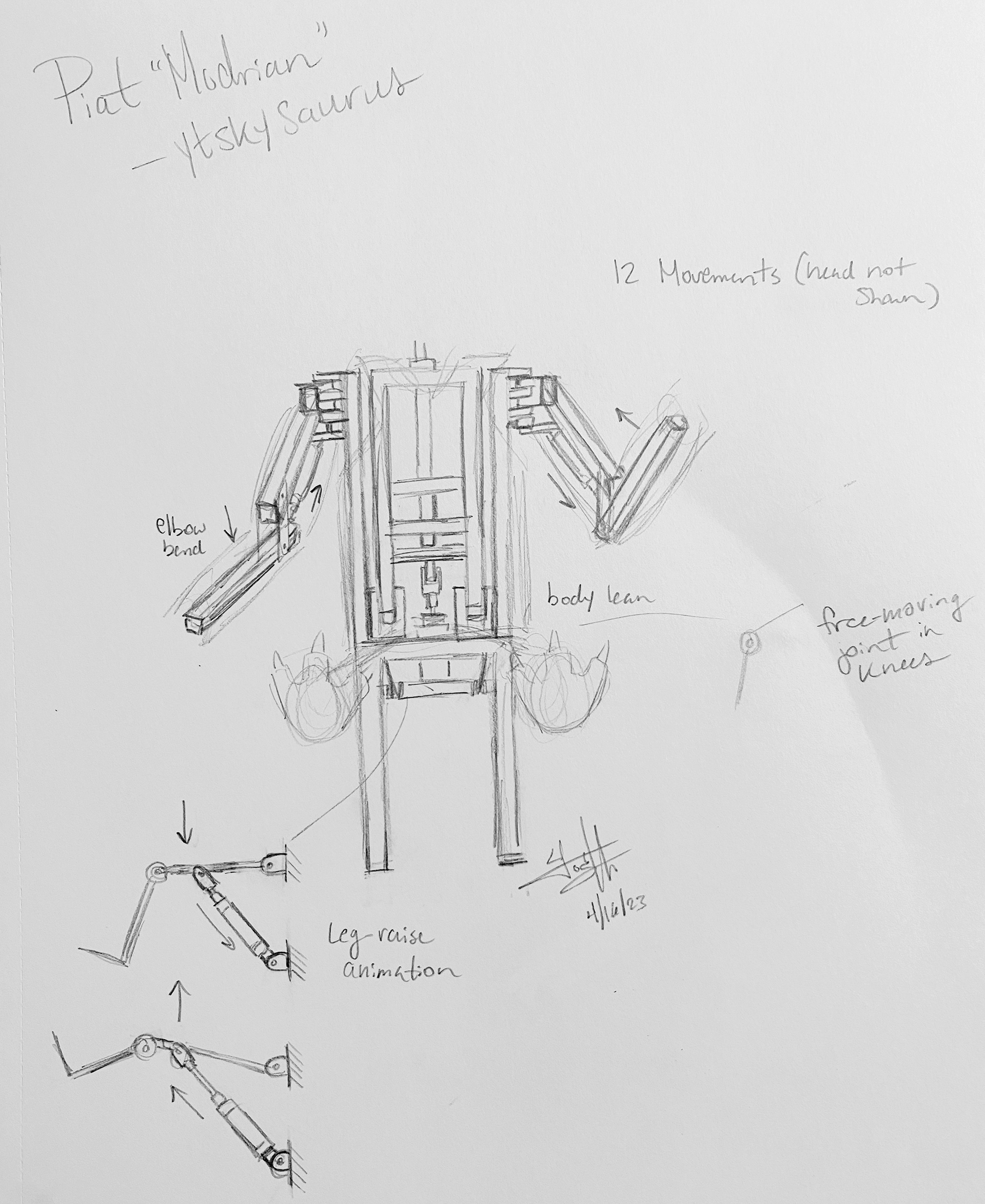 "Piat" early mech concept