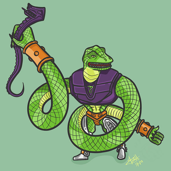 Digital Block-shaded
