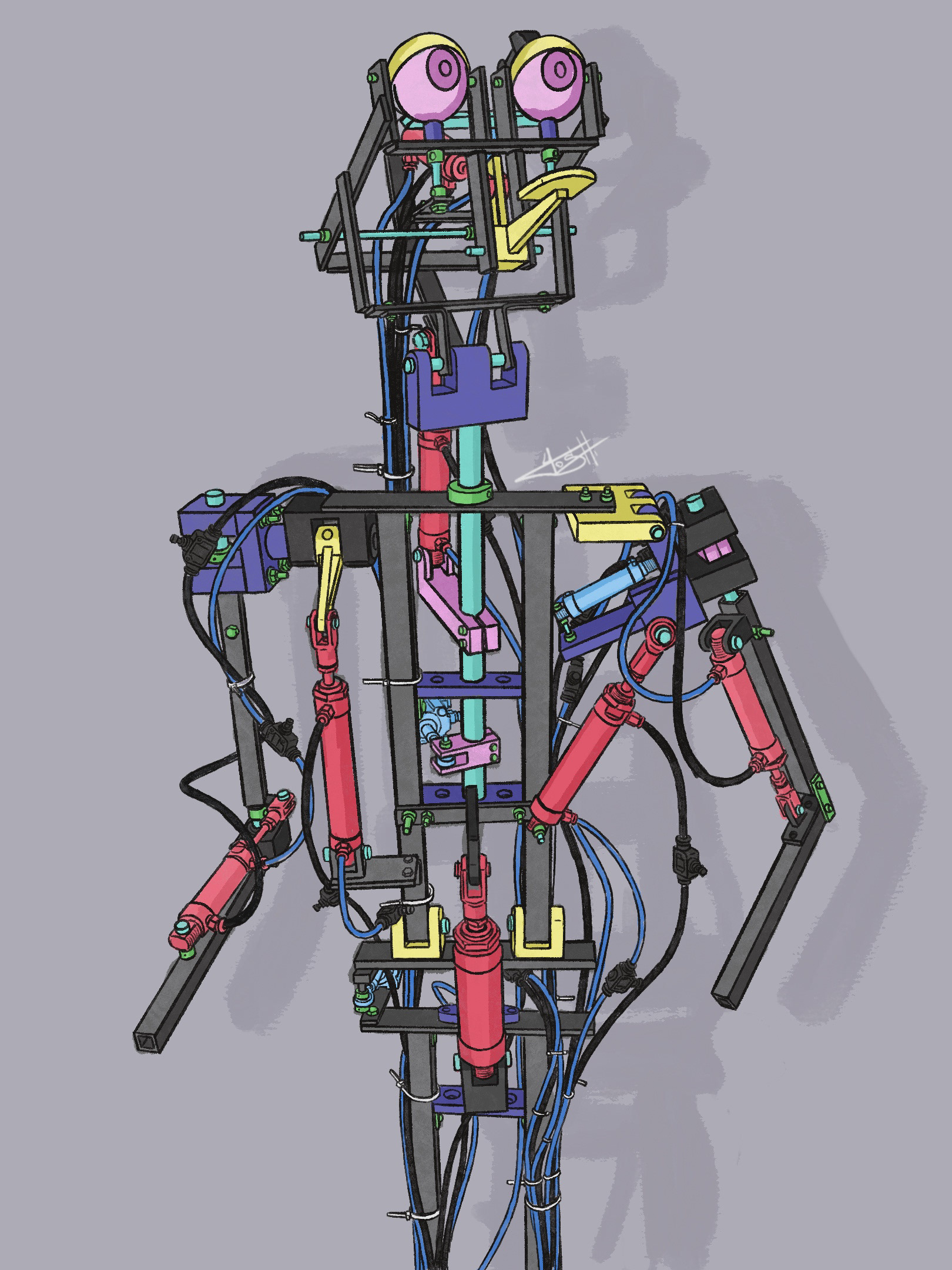 Atlas's Prototype Pop-art- 2024