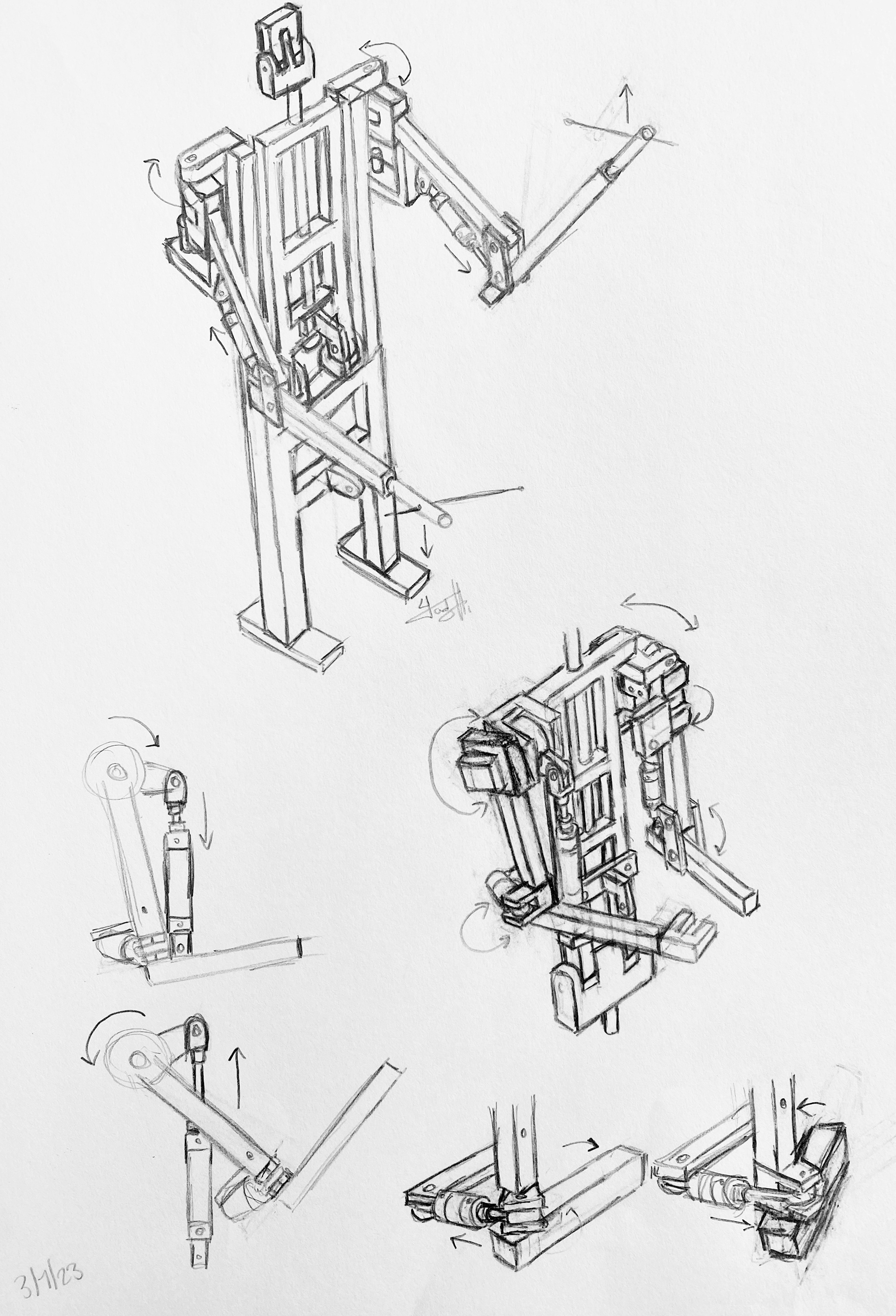 Early mech concept