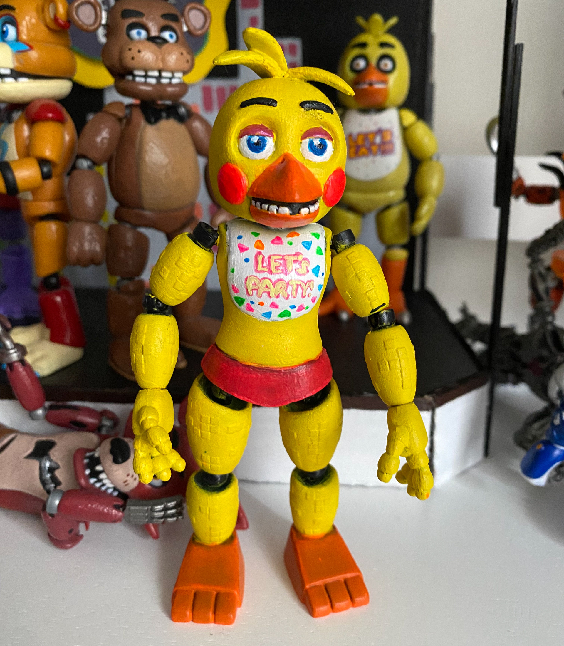 Repainted Toy Chica