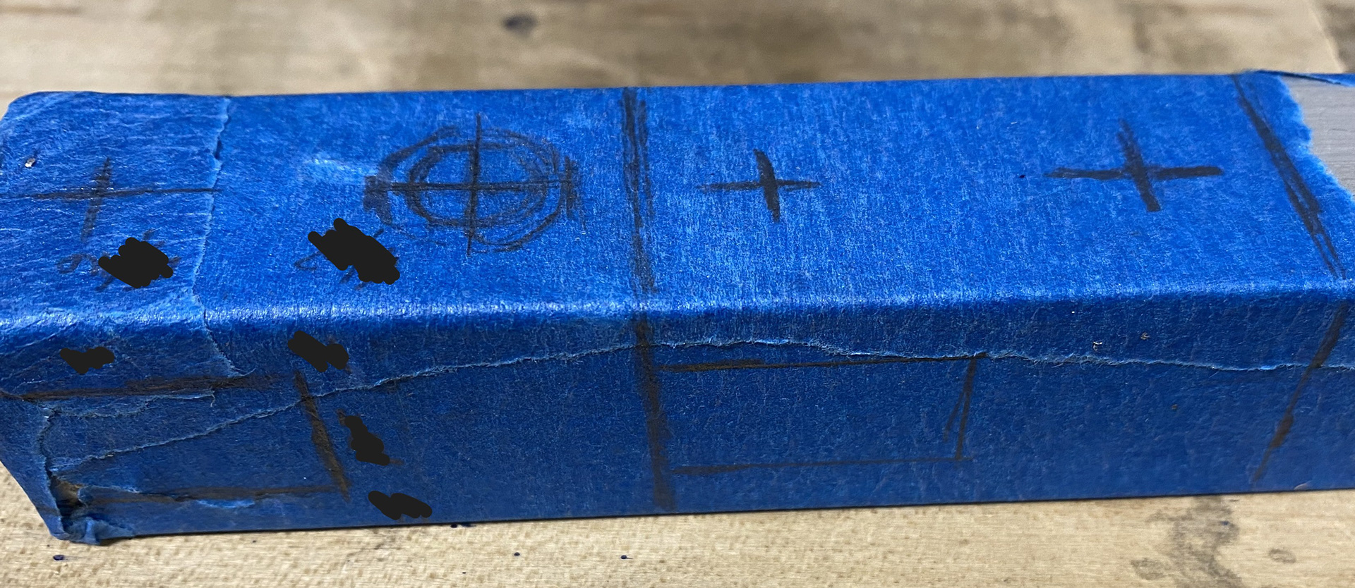 Material Annotated for Machining Clevises