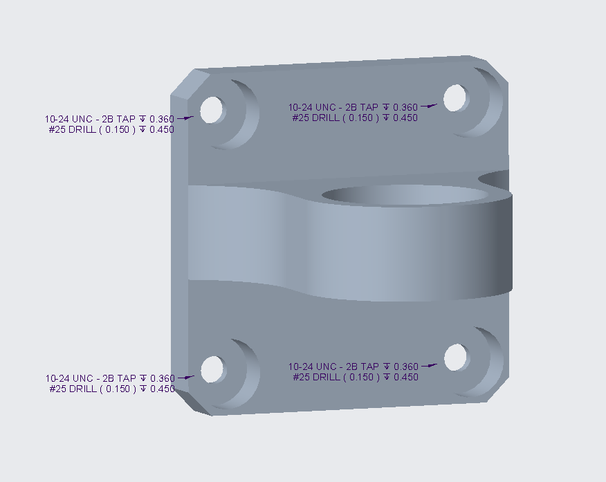 Cylinder Back-Mount (Bearing Housing)