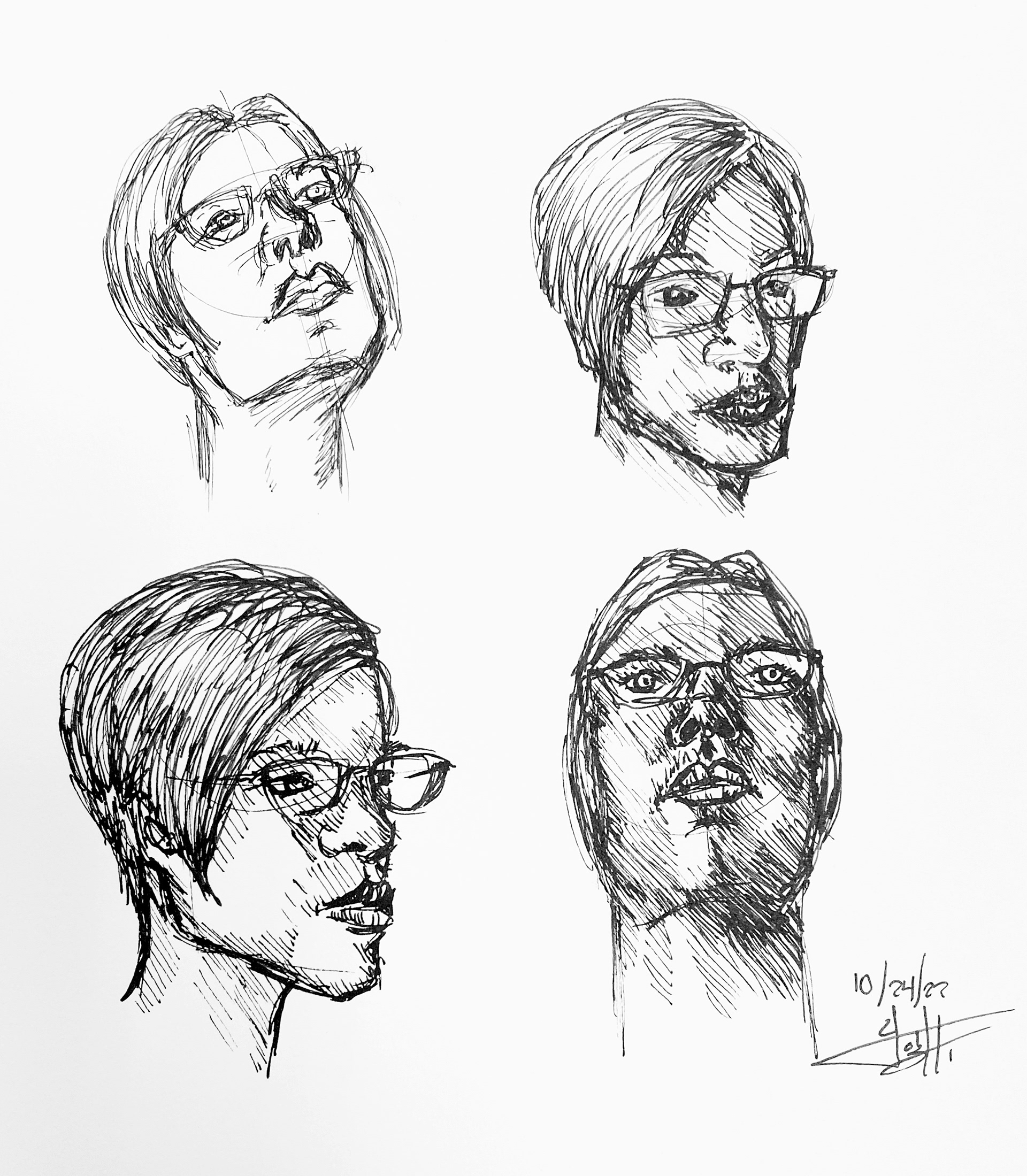 Face Study- 2022