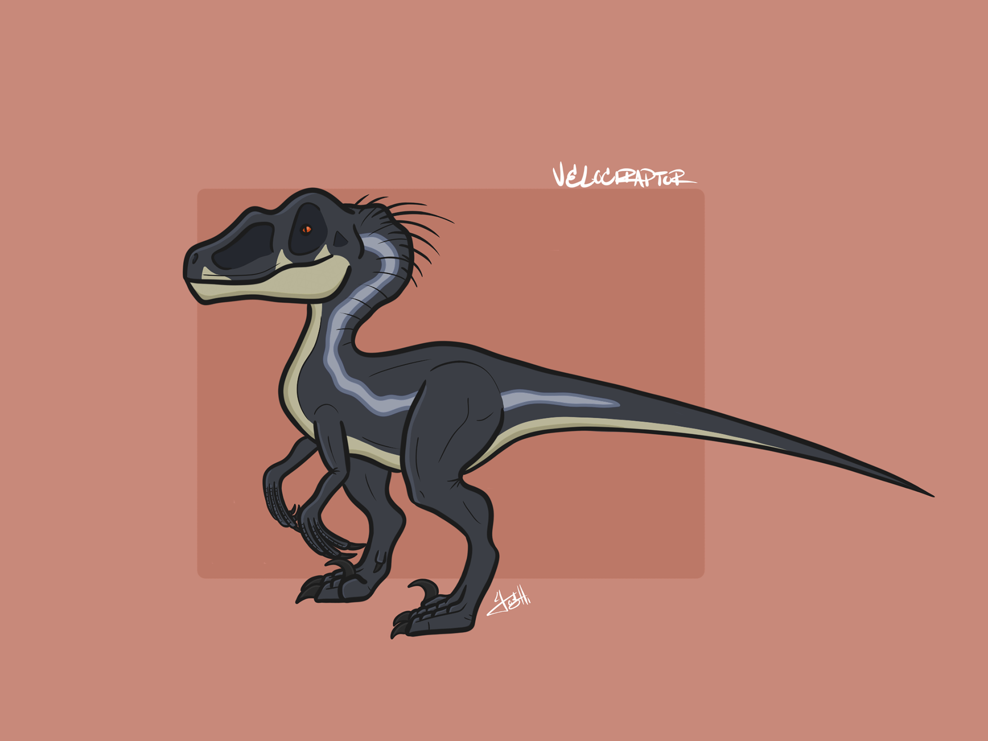 Digital Block-shaded