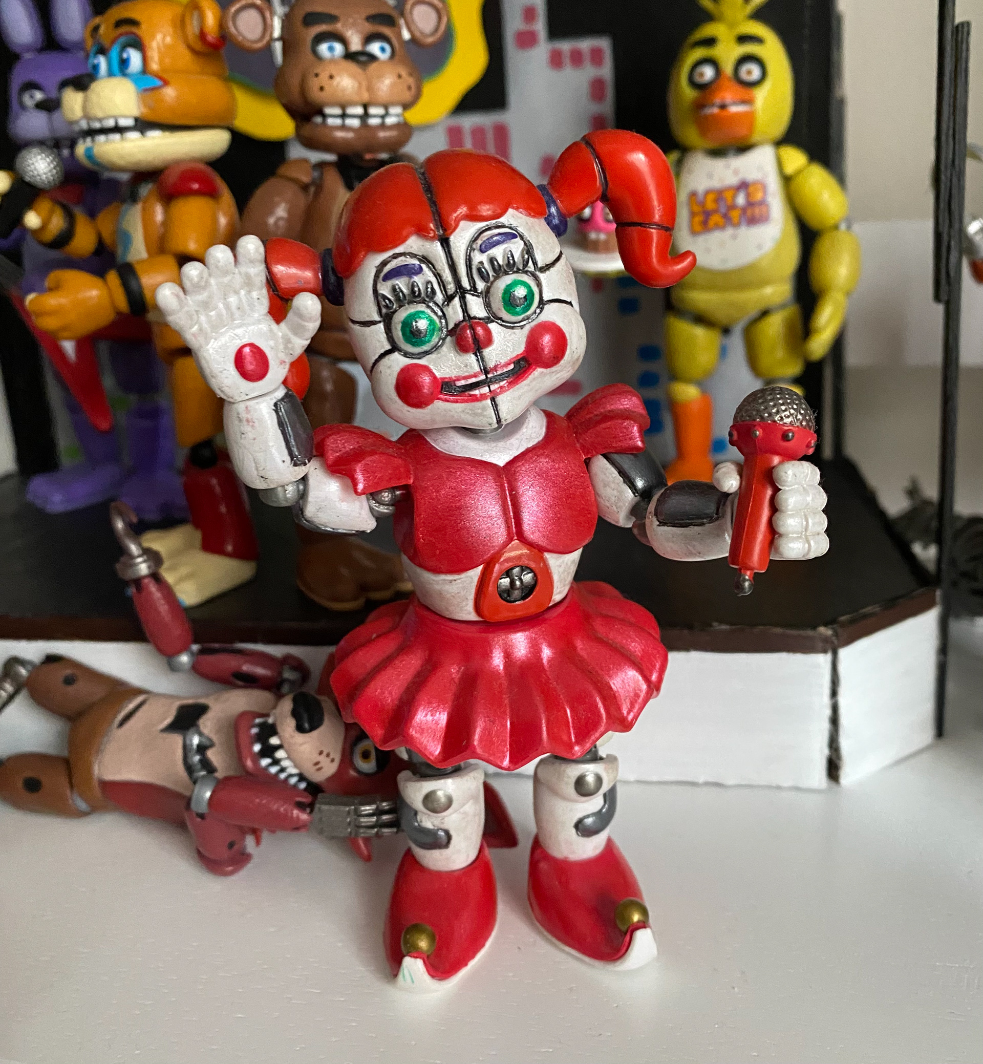 Repainted Circus Baby
