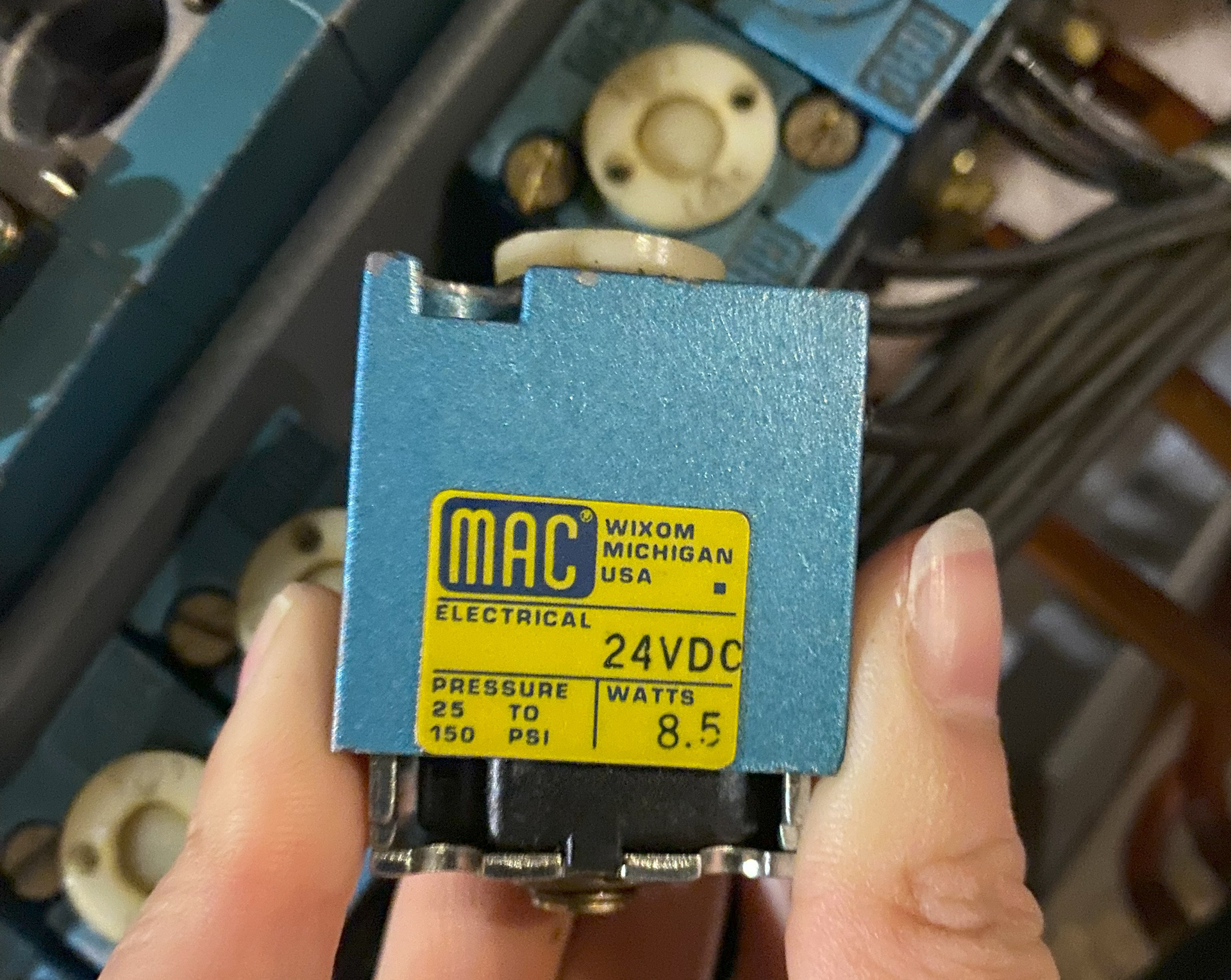 Solenoid Part of Valve