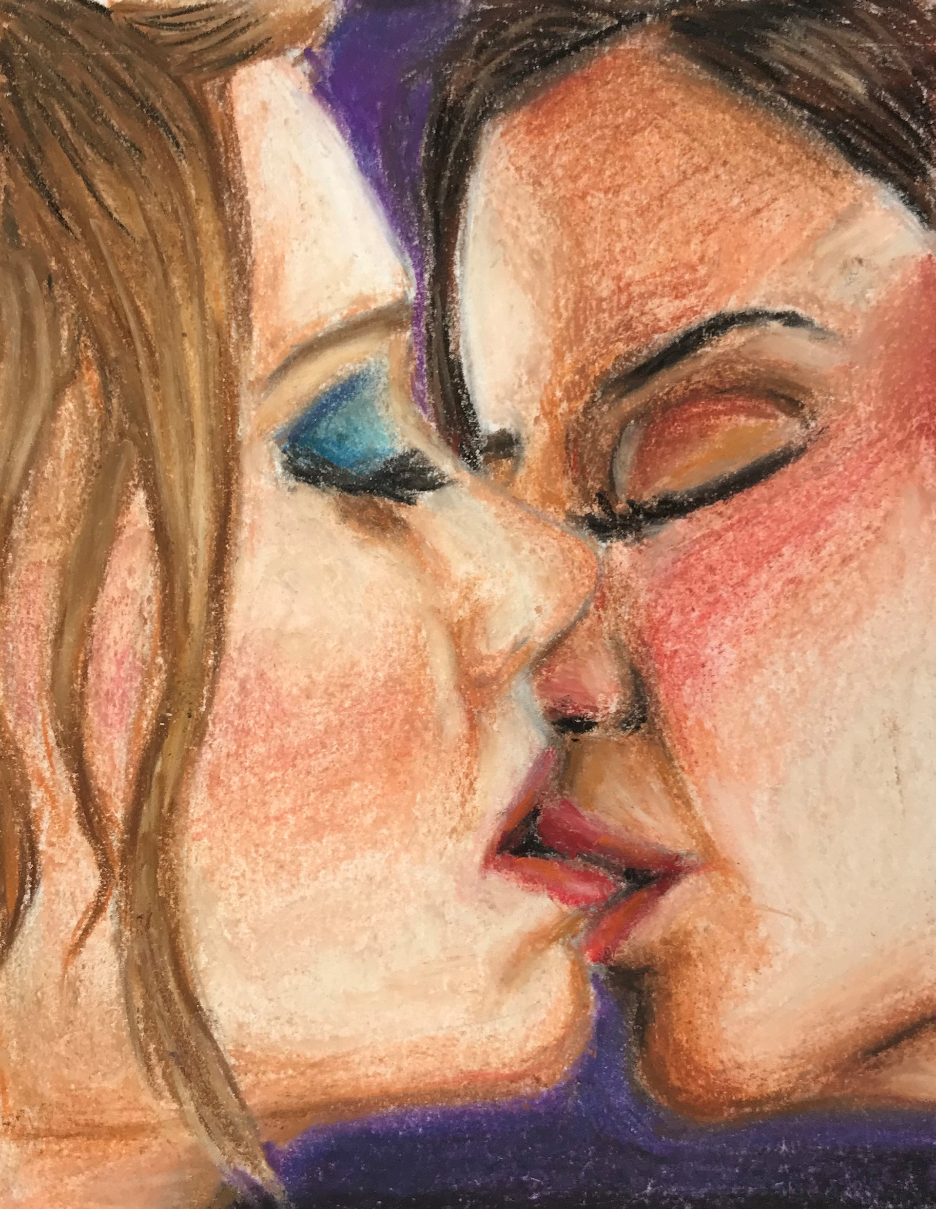 "Two Girls Kissing"- 2019