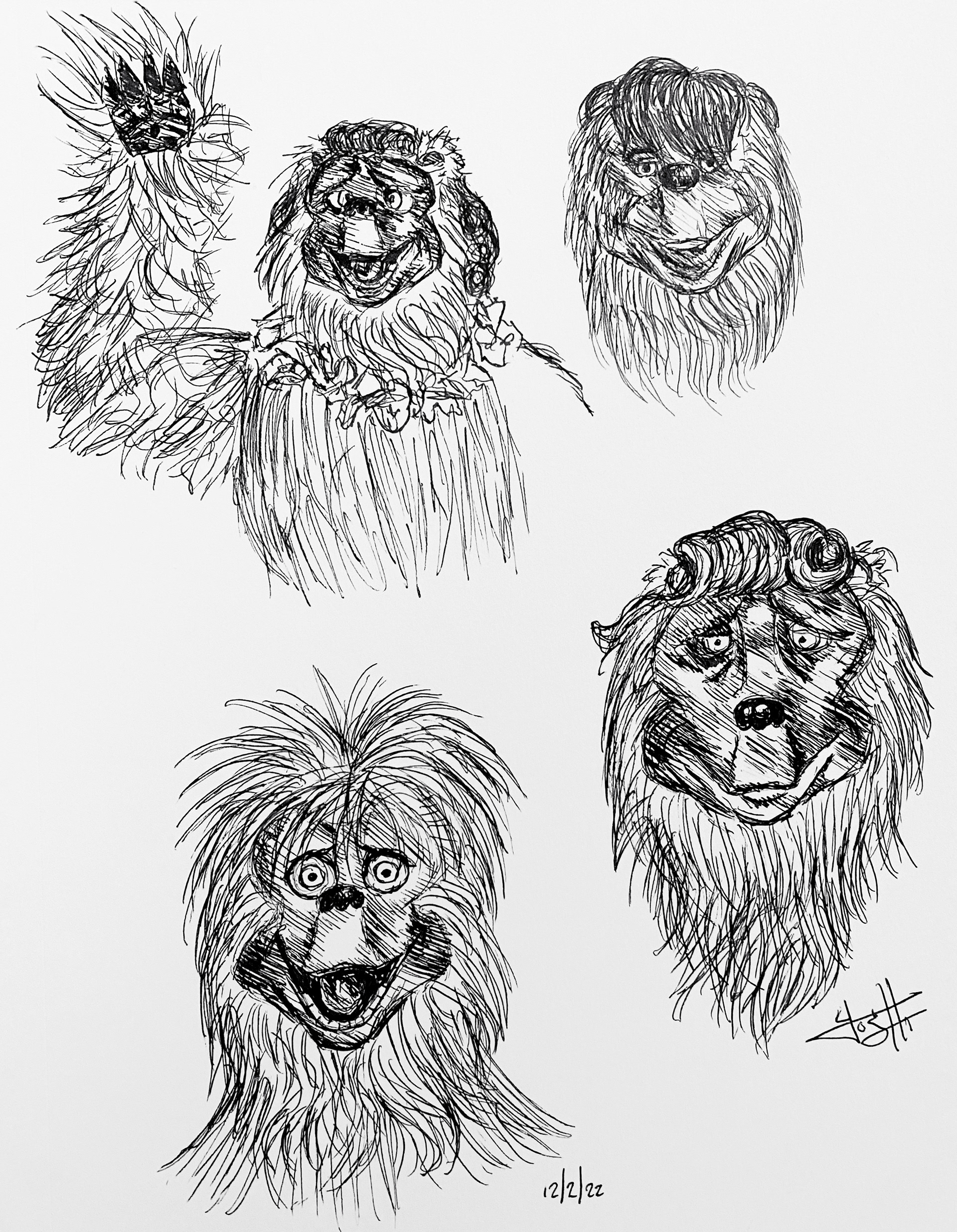 "The Many Faces of Beach Bear"- 2022