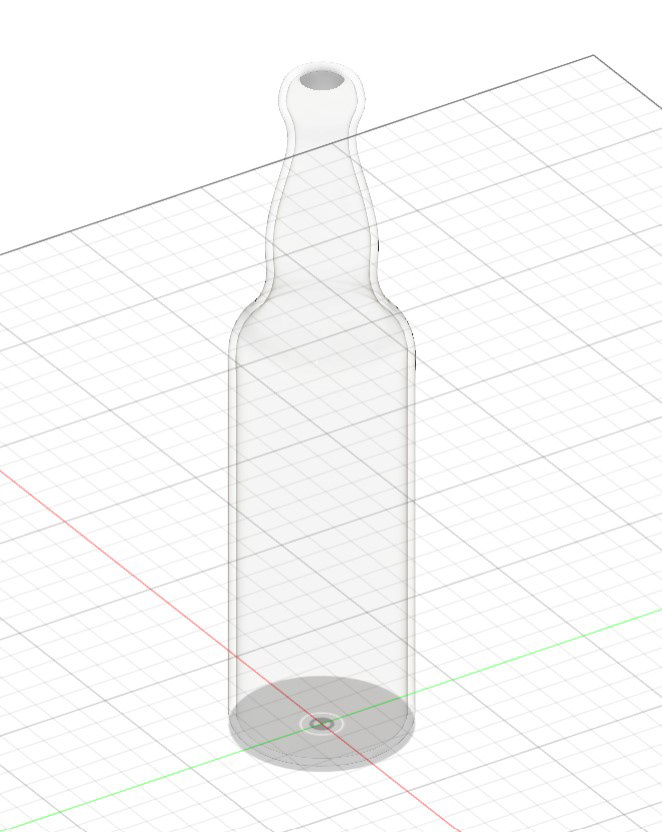 Spline and Revolve Bottle