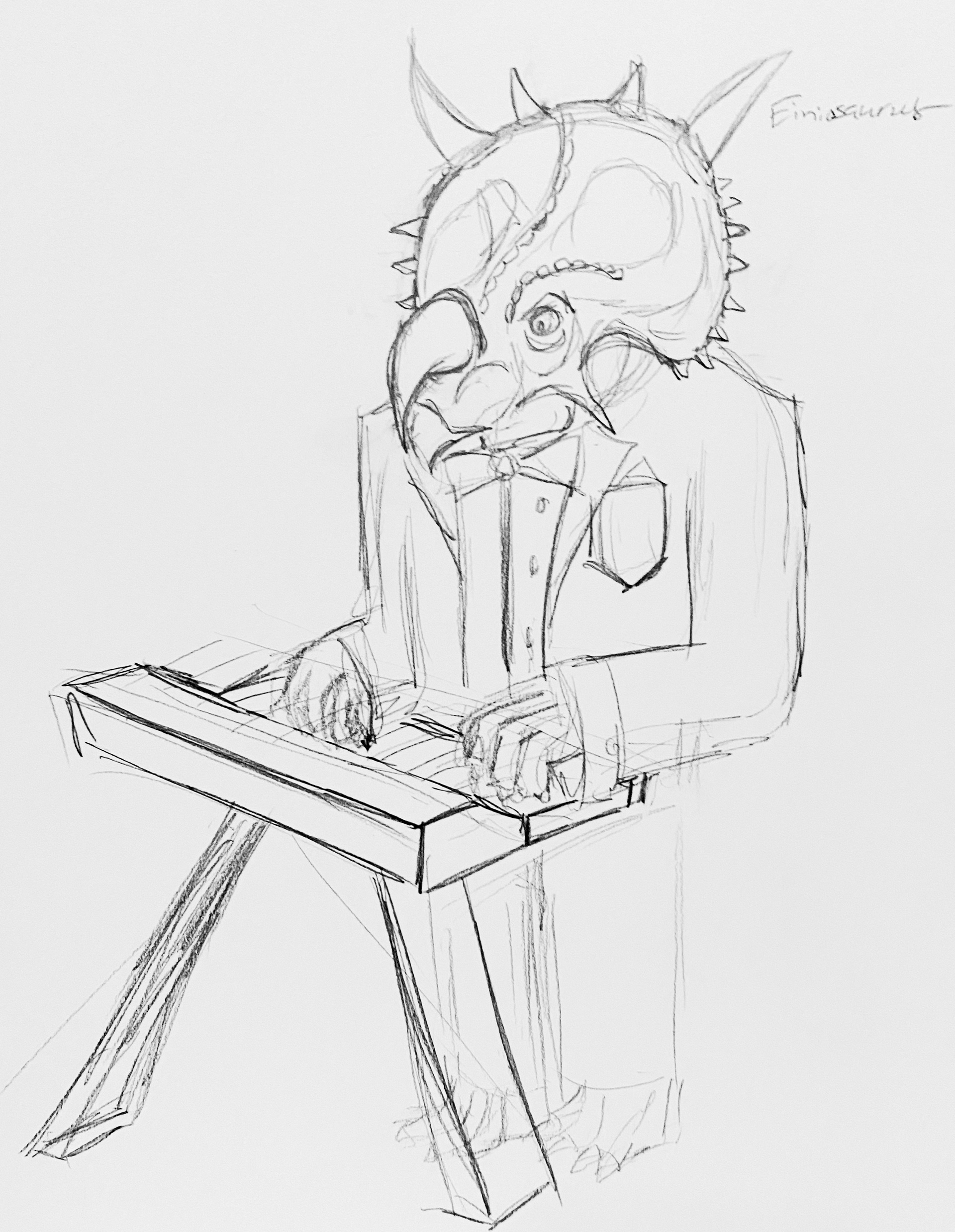 Einiosaurus Keyboardist- 2023