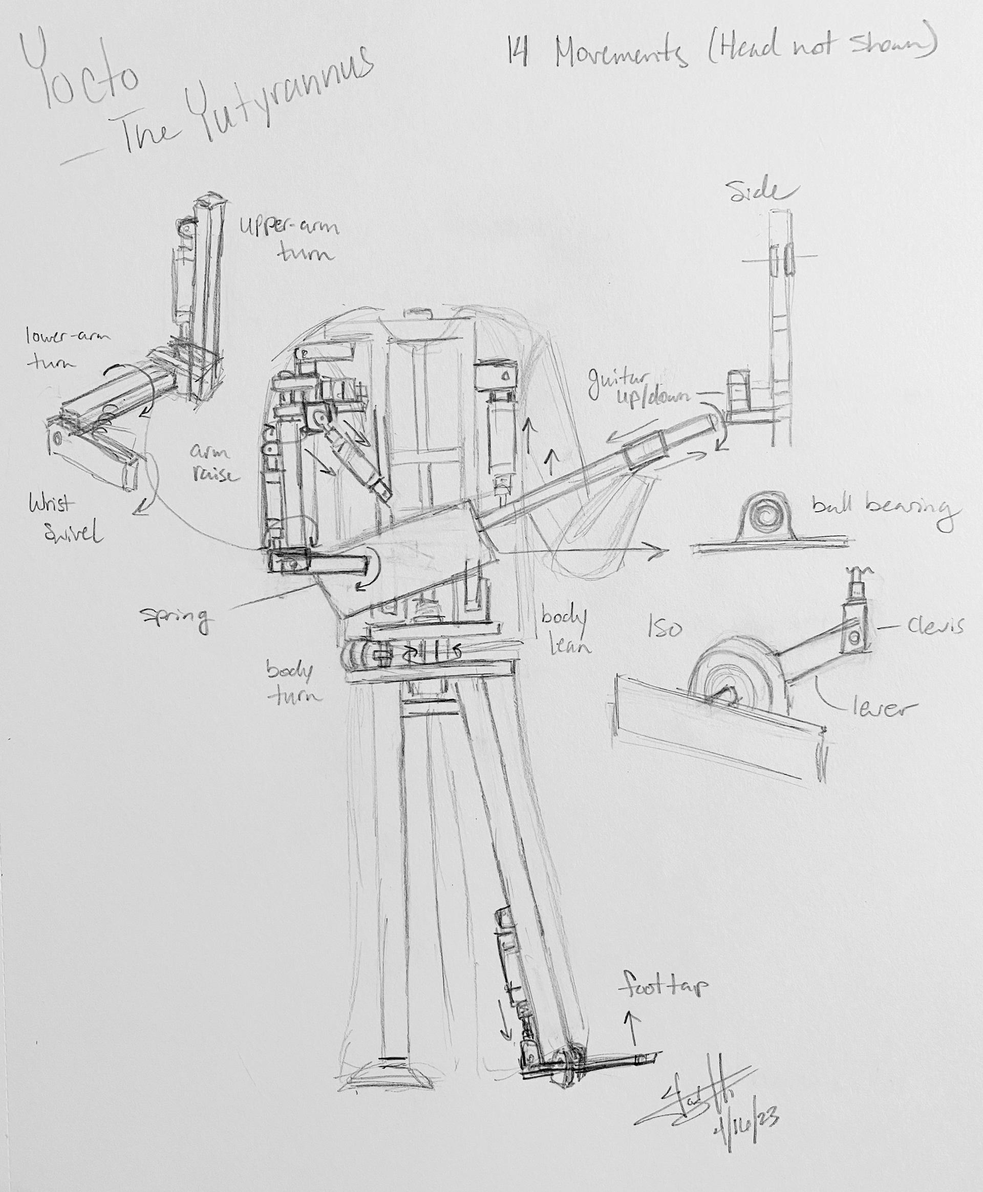 "Yocto Mech Design V1"- 2023