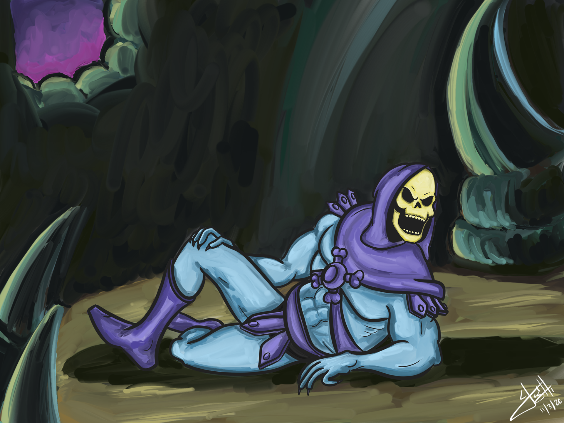 "Skeletor Being Ian Malcolm"- 2020