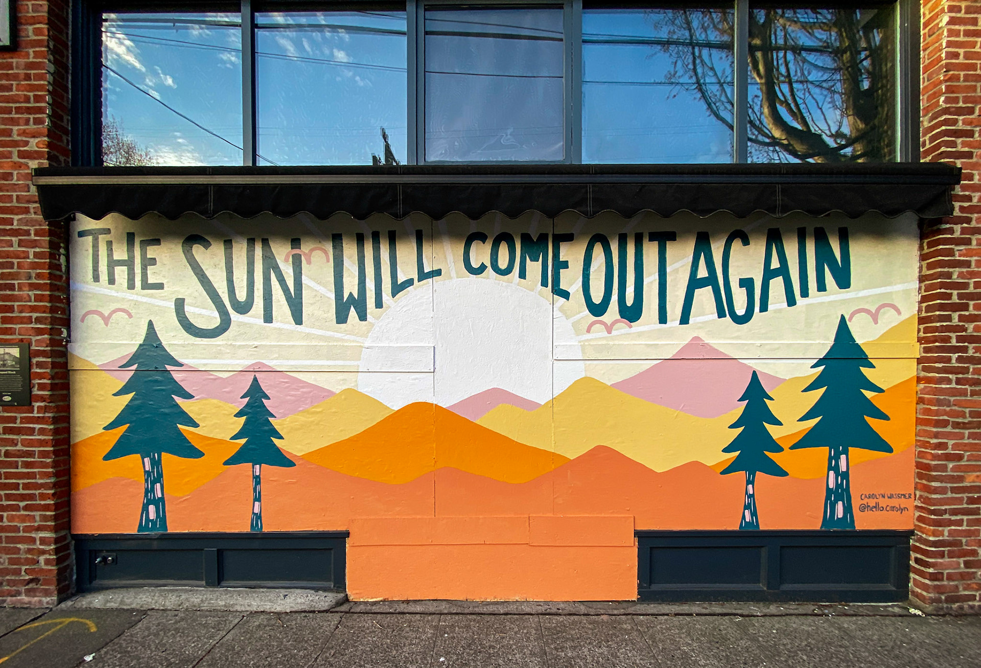 Kathy Casey Food Studios - Mural by @hello.carolyn