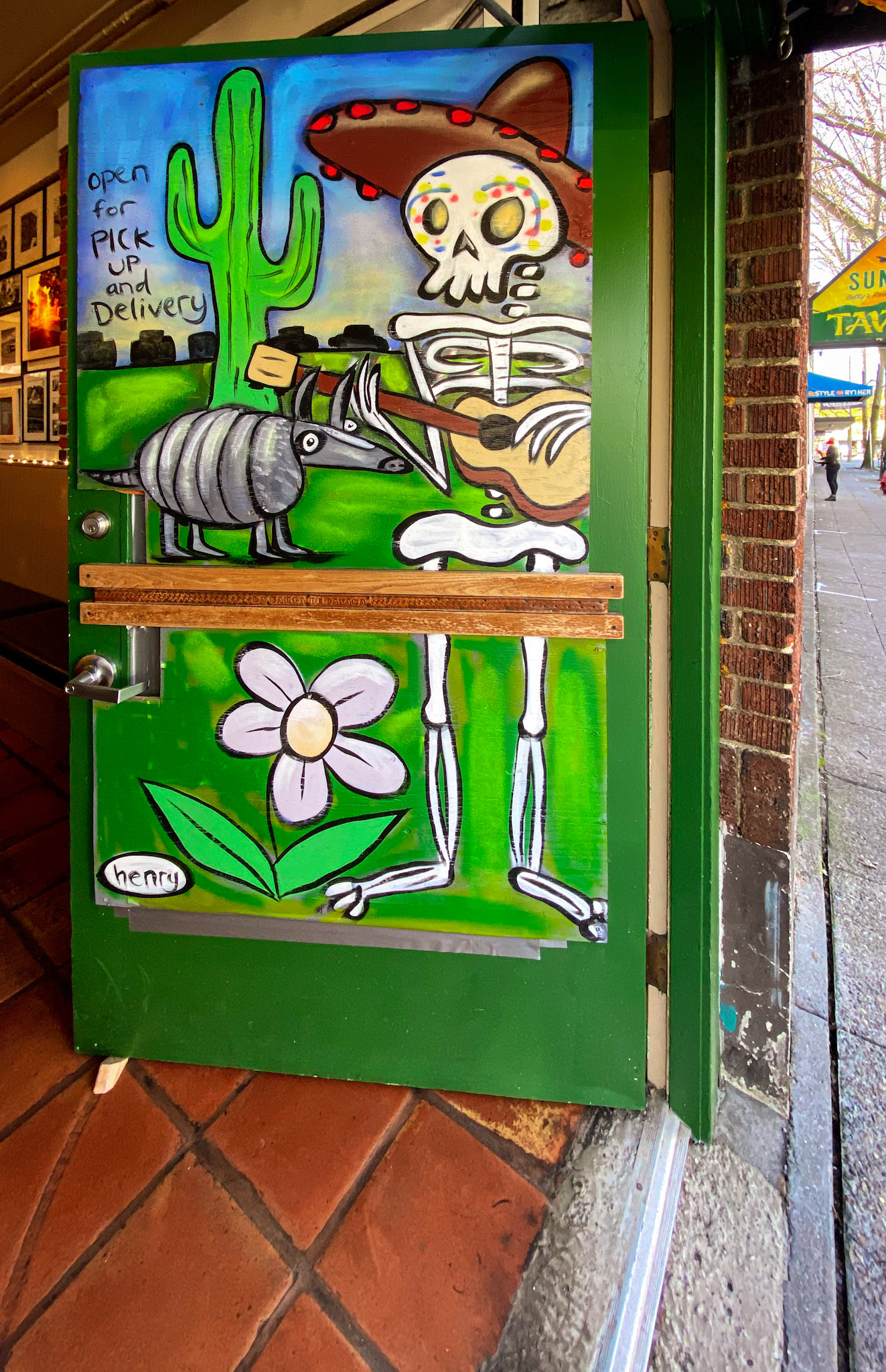 La Carta De Oaxaca - Mural by Henry