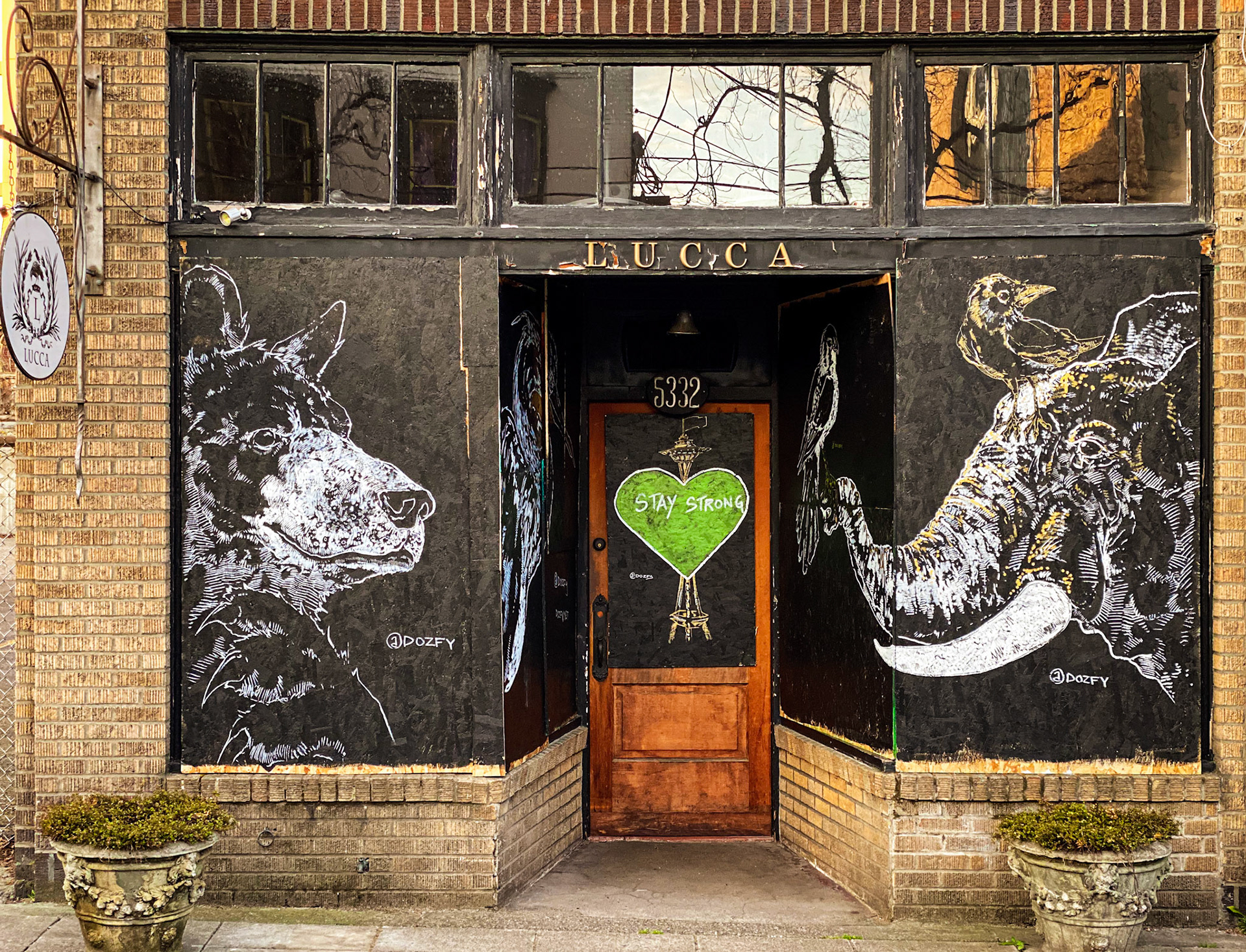 Lucca - Mural by @dozfy