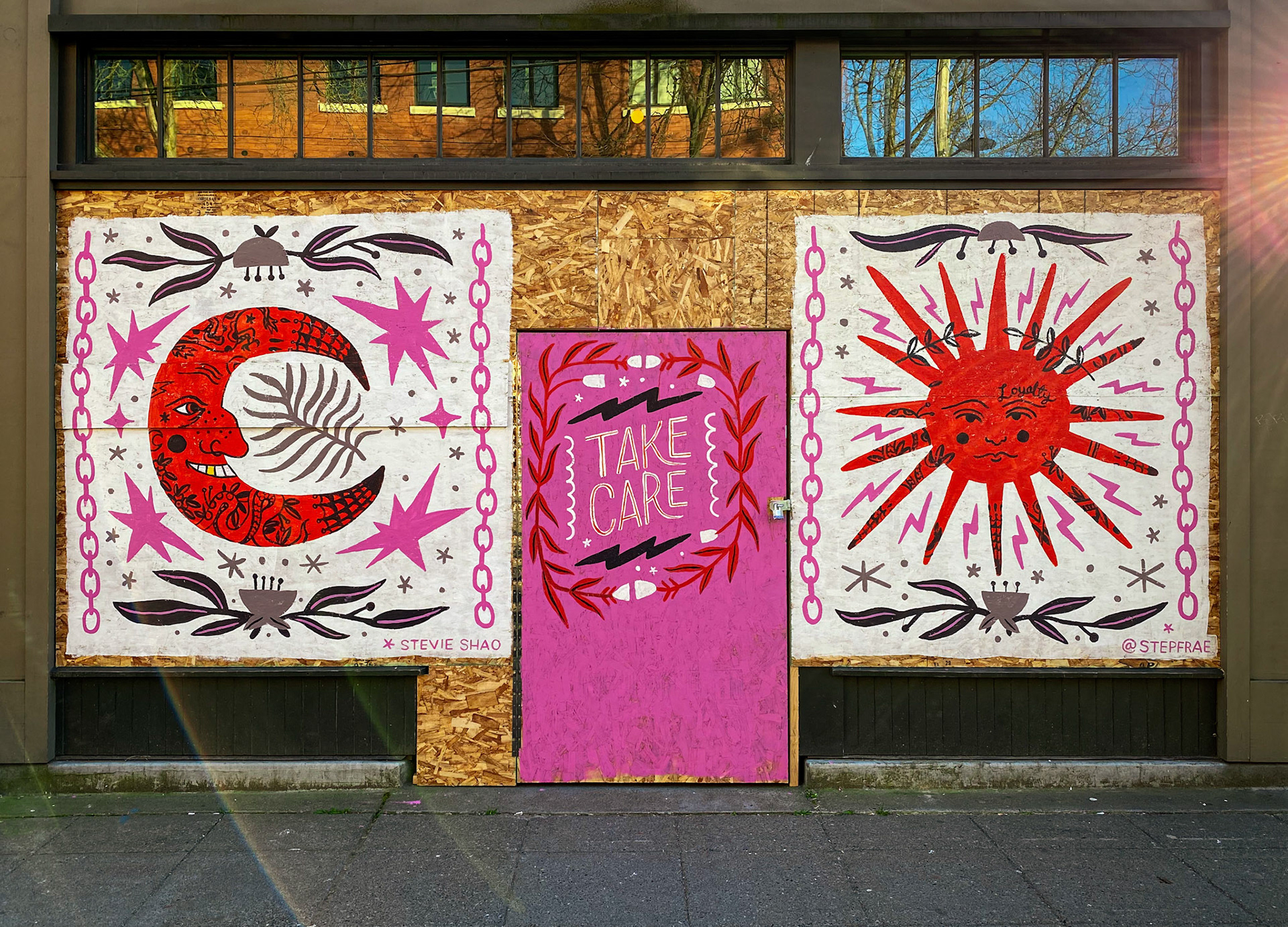 bitterroot bbq - Mural by @stepfrae