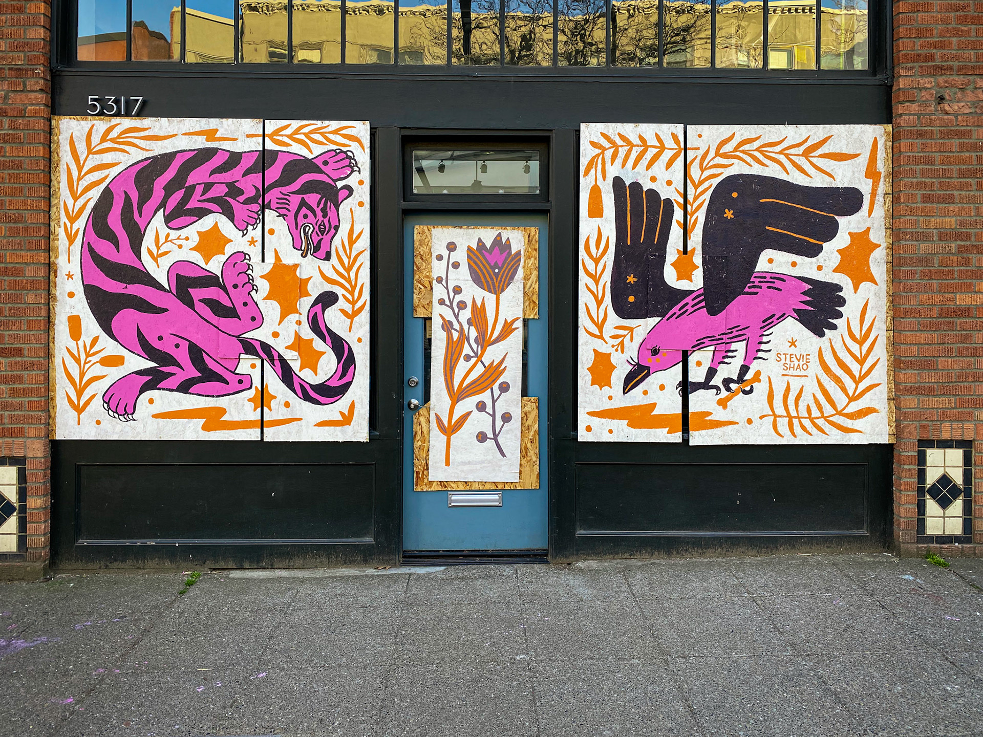 Standard Goods - Mural by @ stepfrae