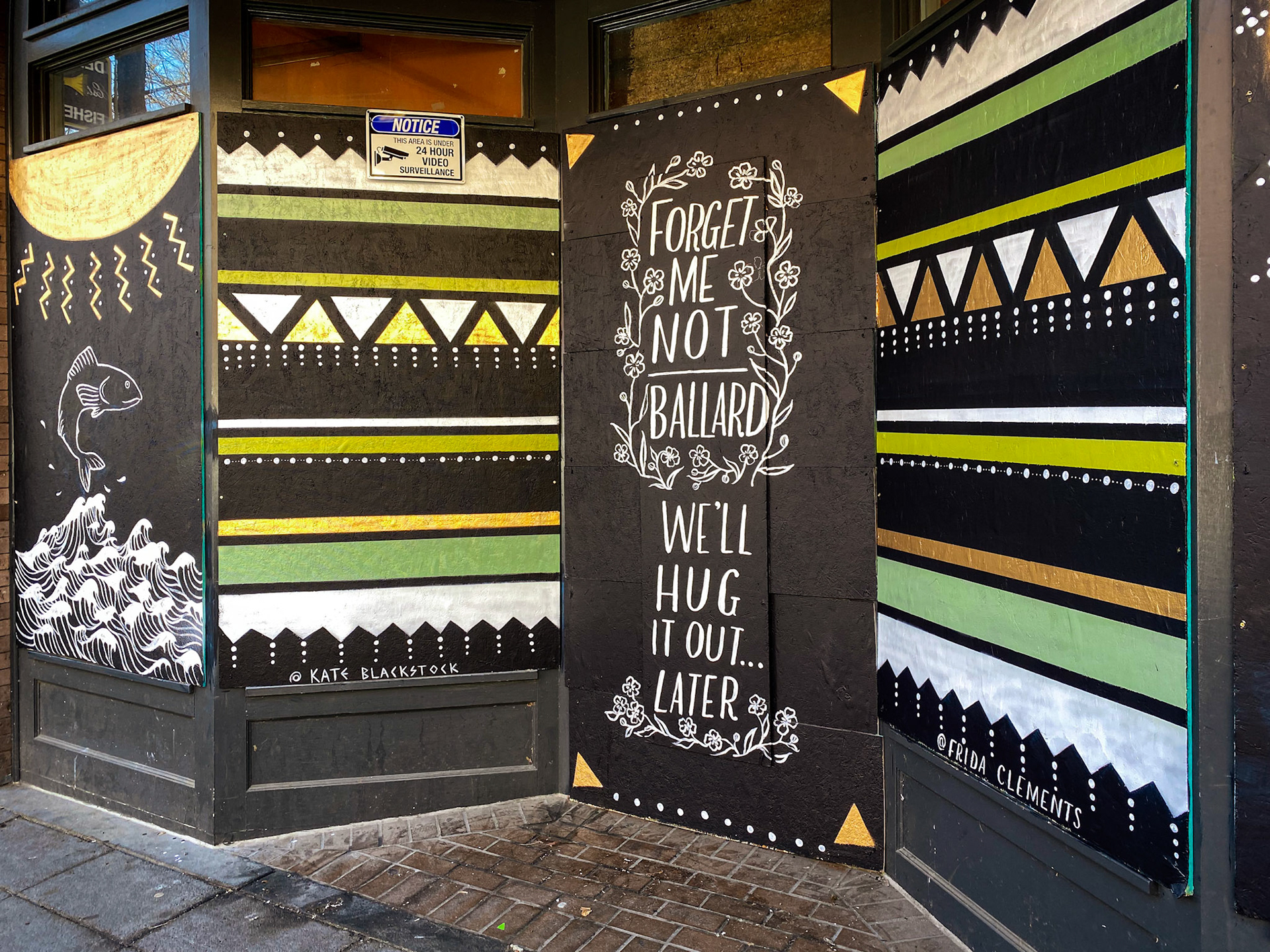 Tractor Tavern - Mural by @kateblackstock and @fridaclements