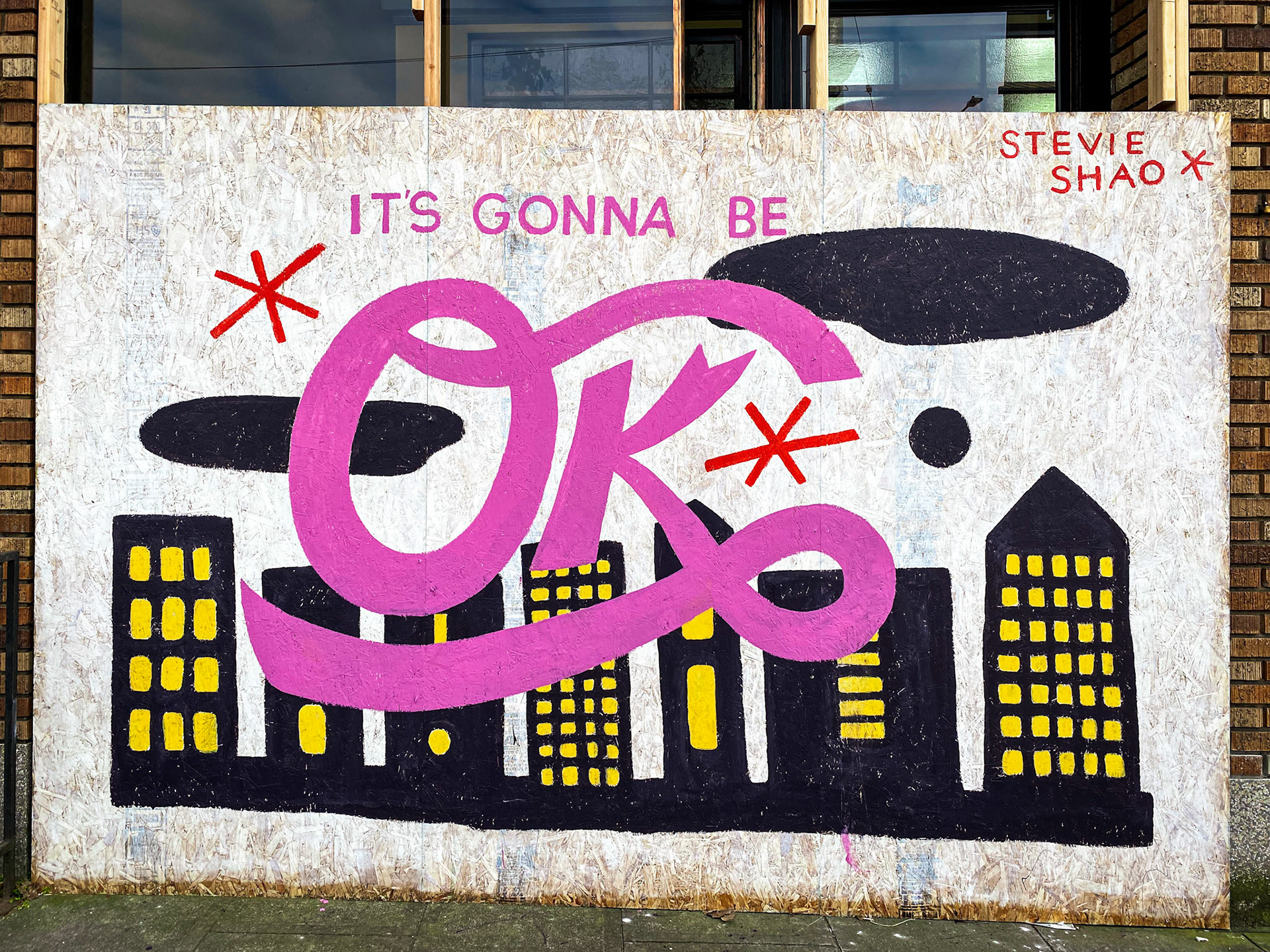 Hazelwood - Mural by @stepfrae