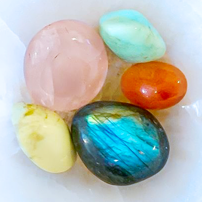 tumbled stones