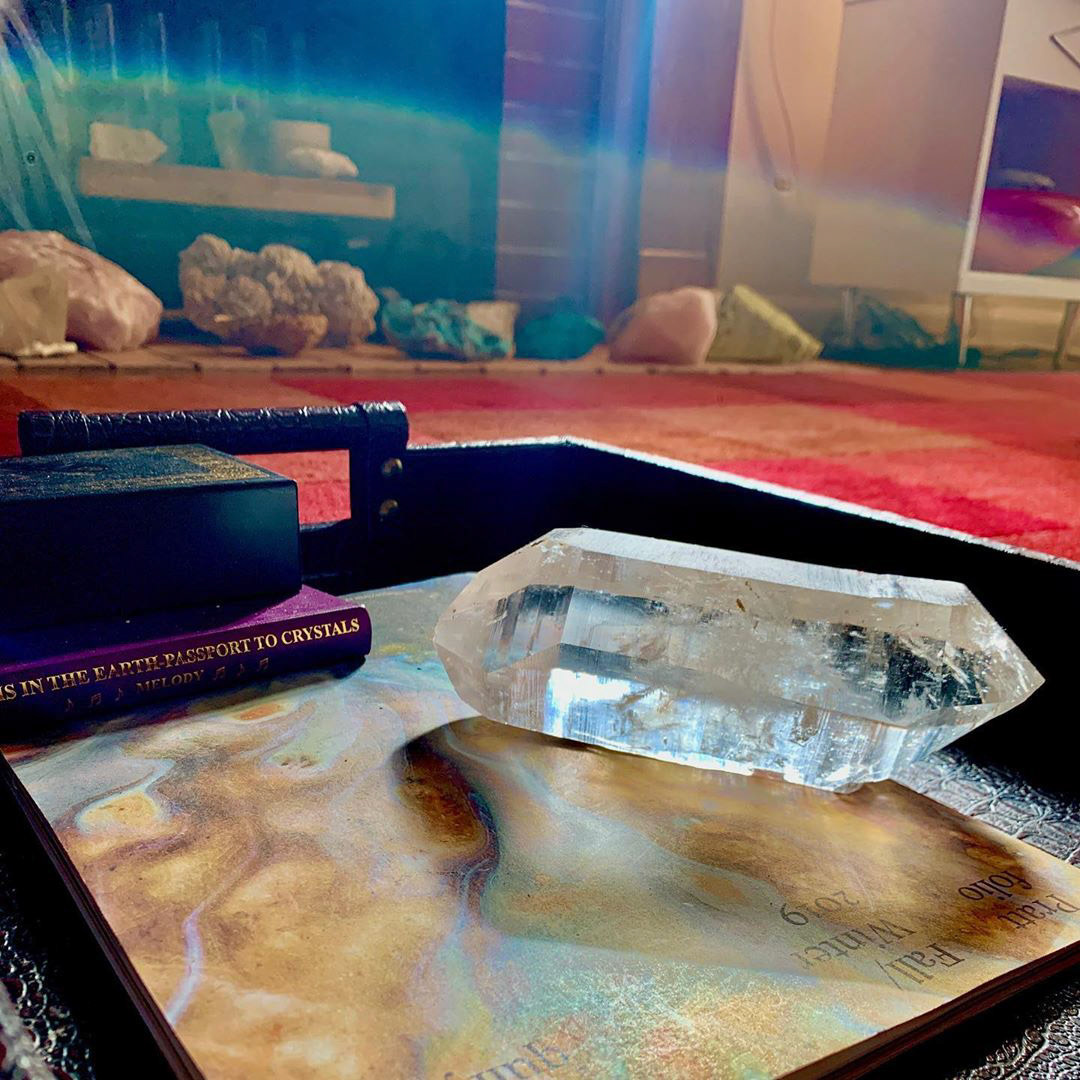 lemurian seed quartz