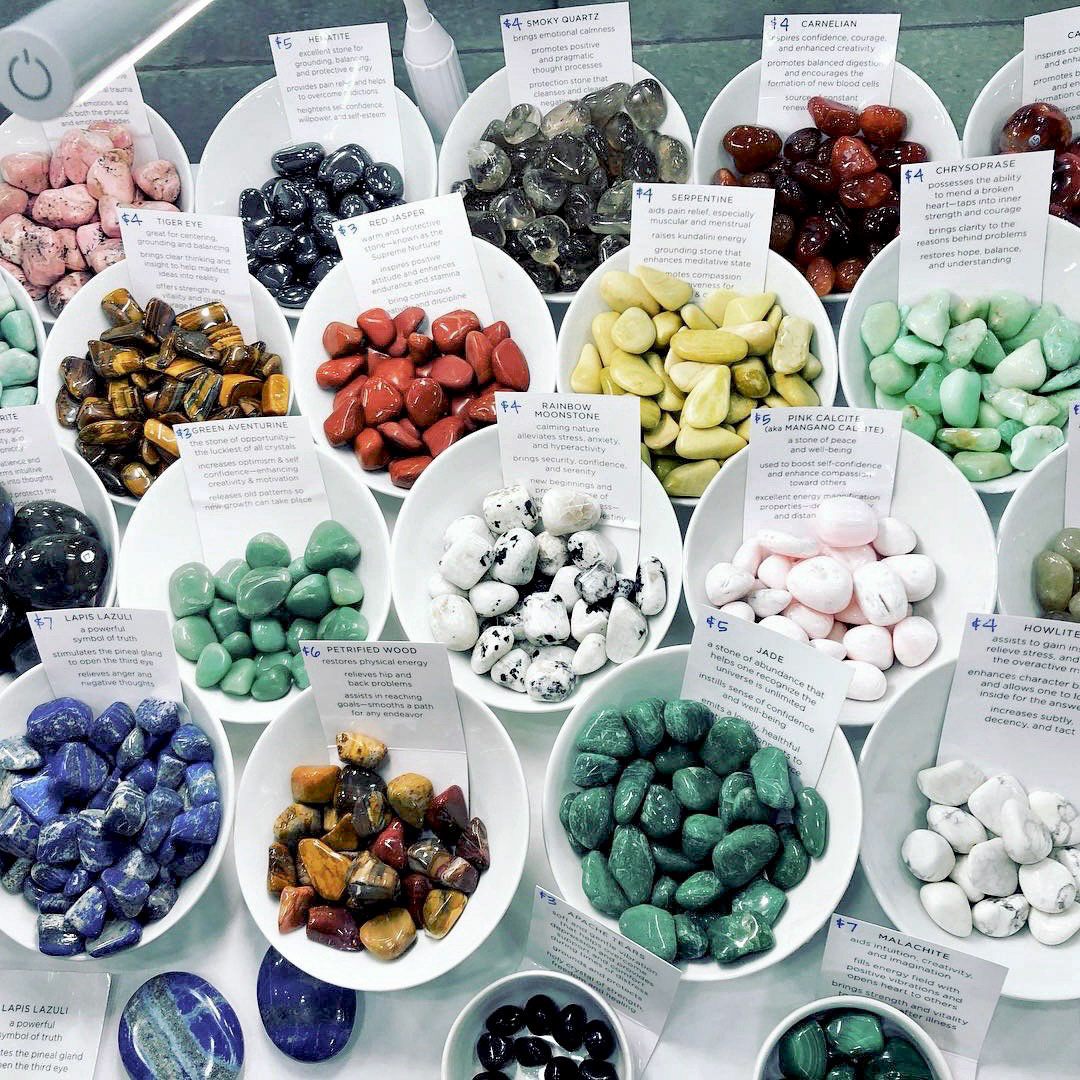 tumbled stones