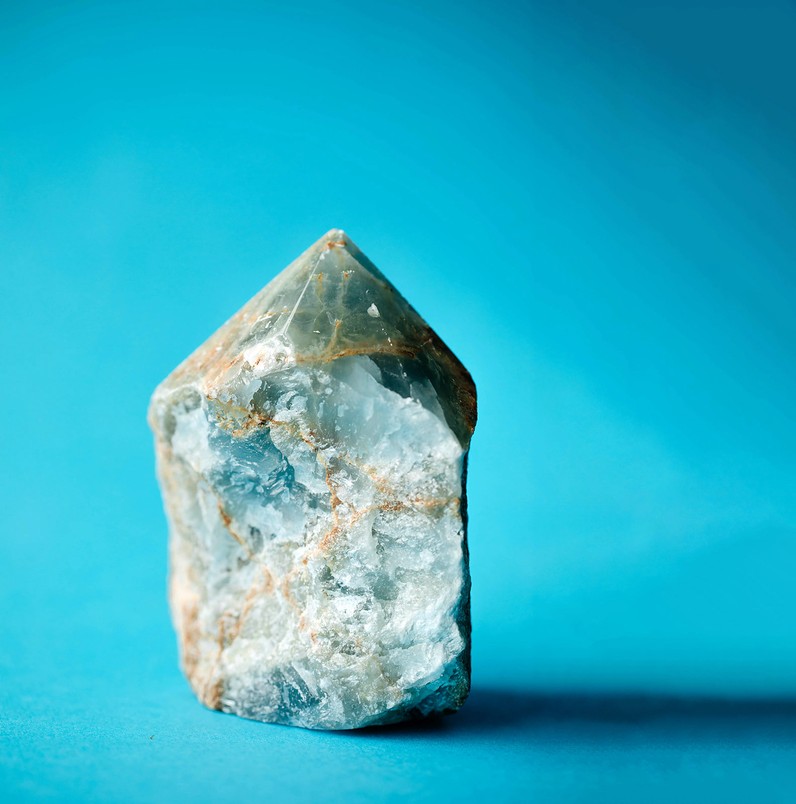 blue calcite