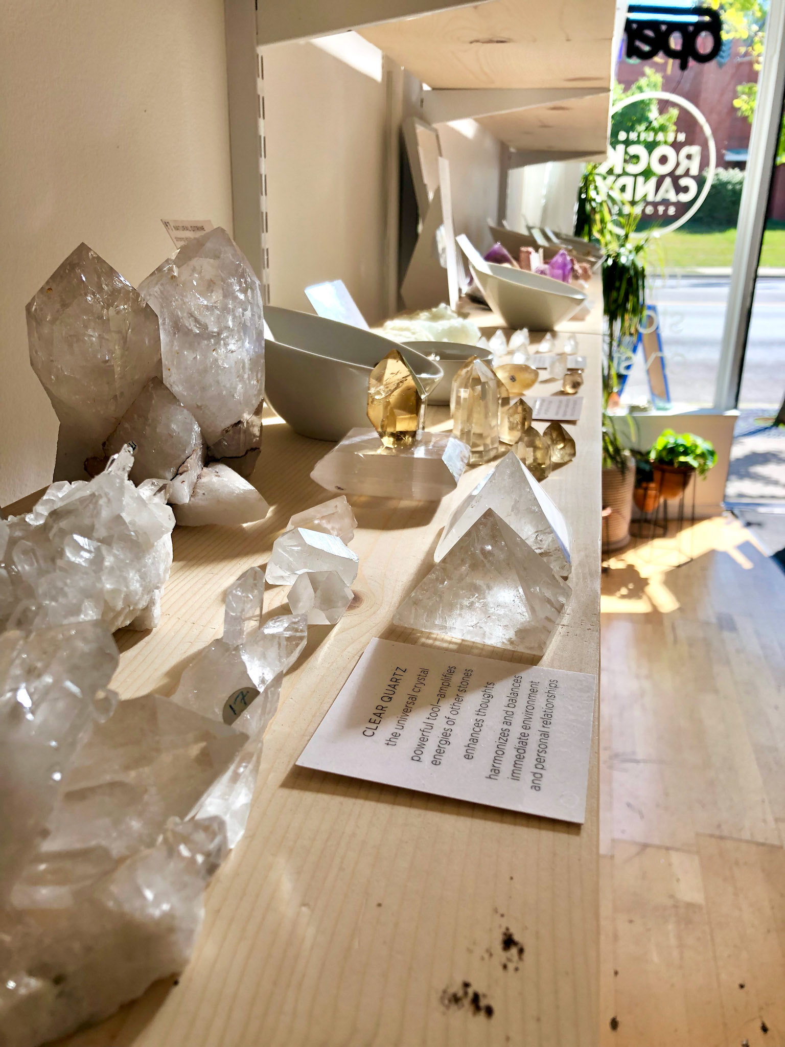 clear quartz