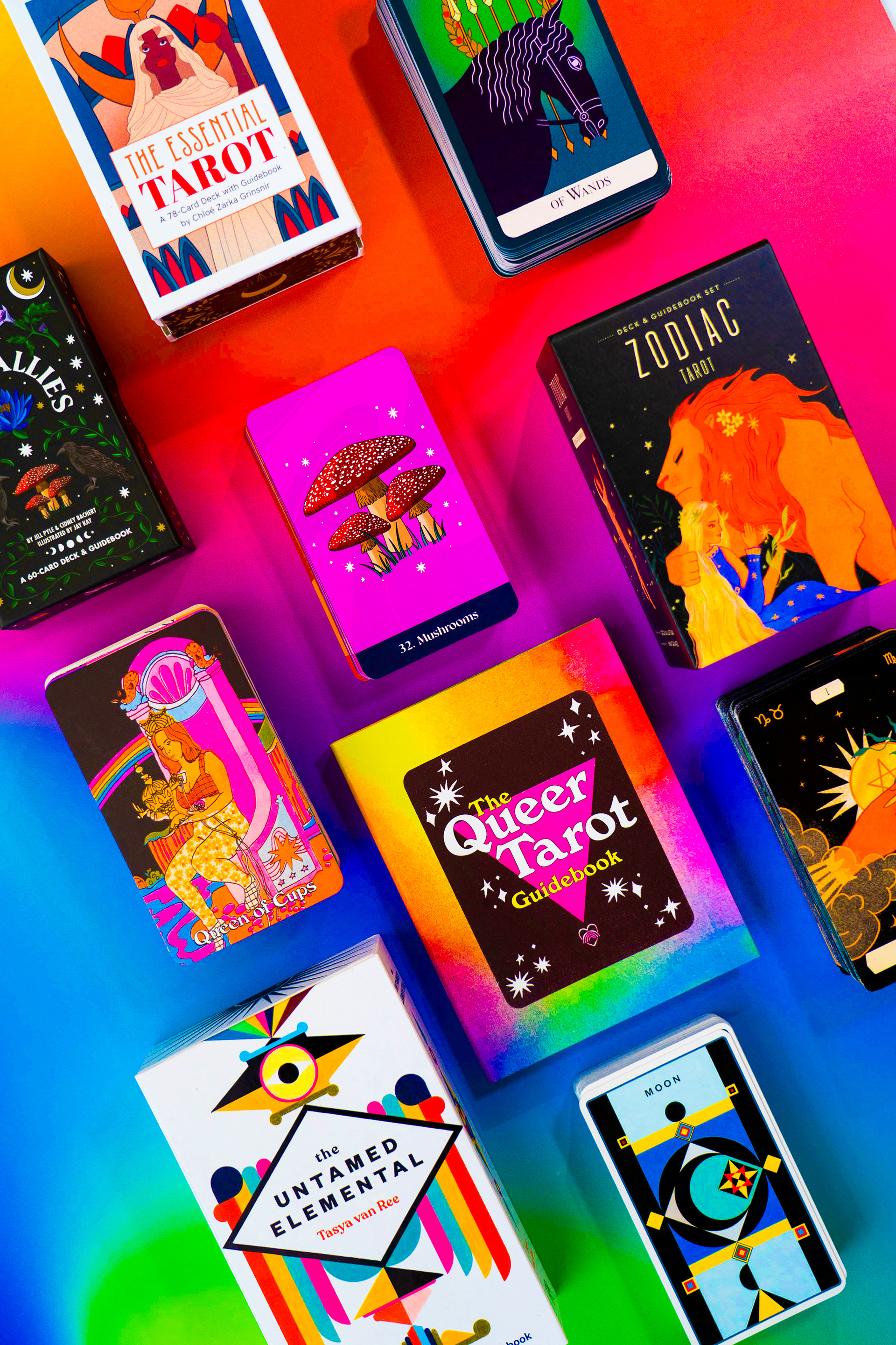 tarot + oracle decks