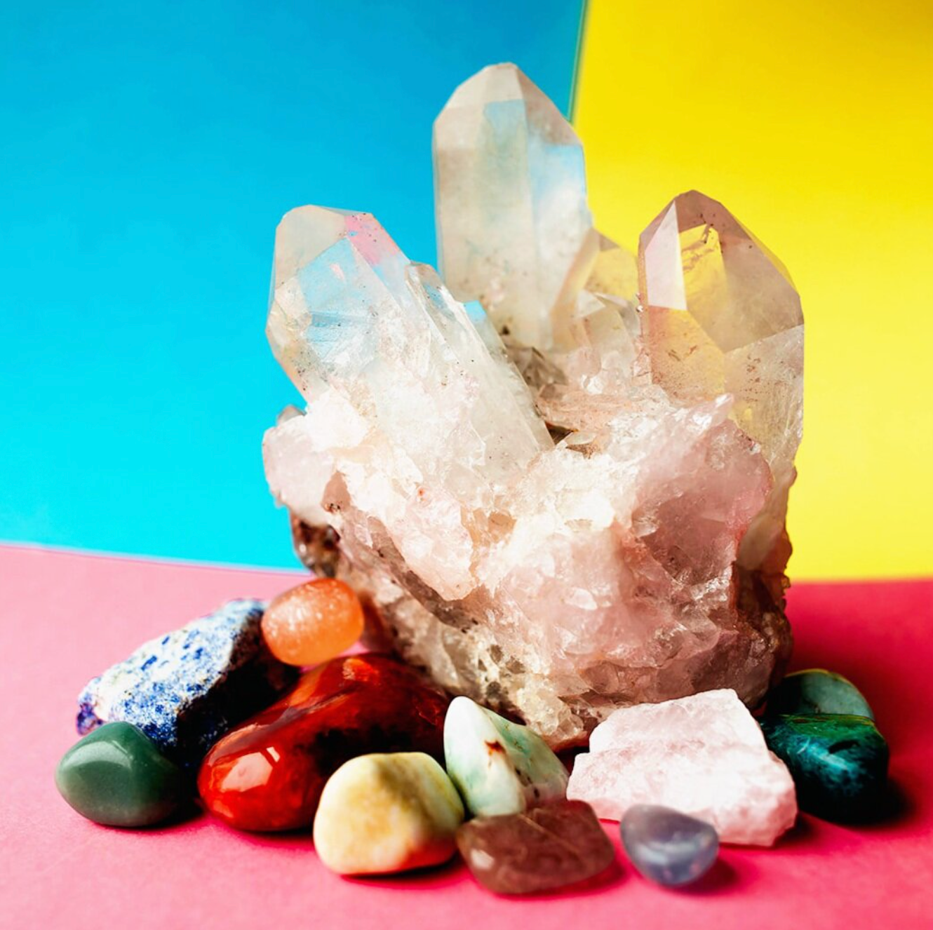 clear quartz + more