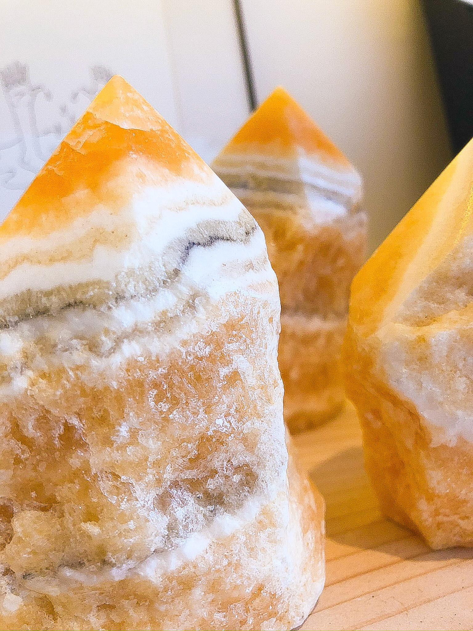 orange calcite