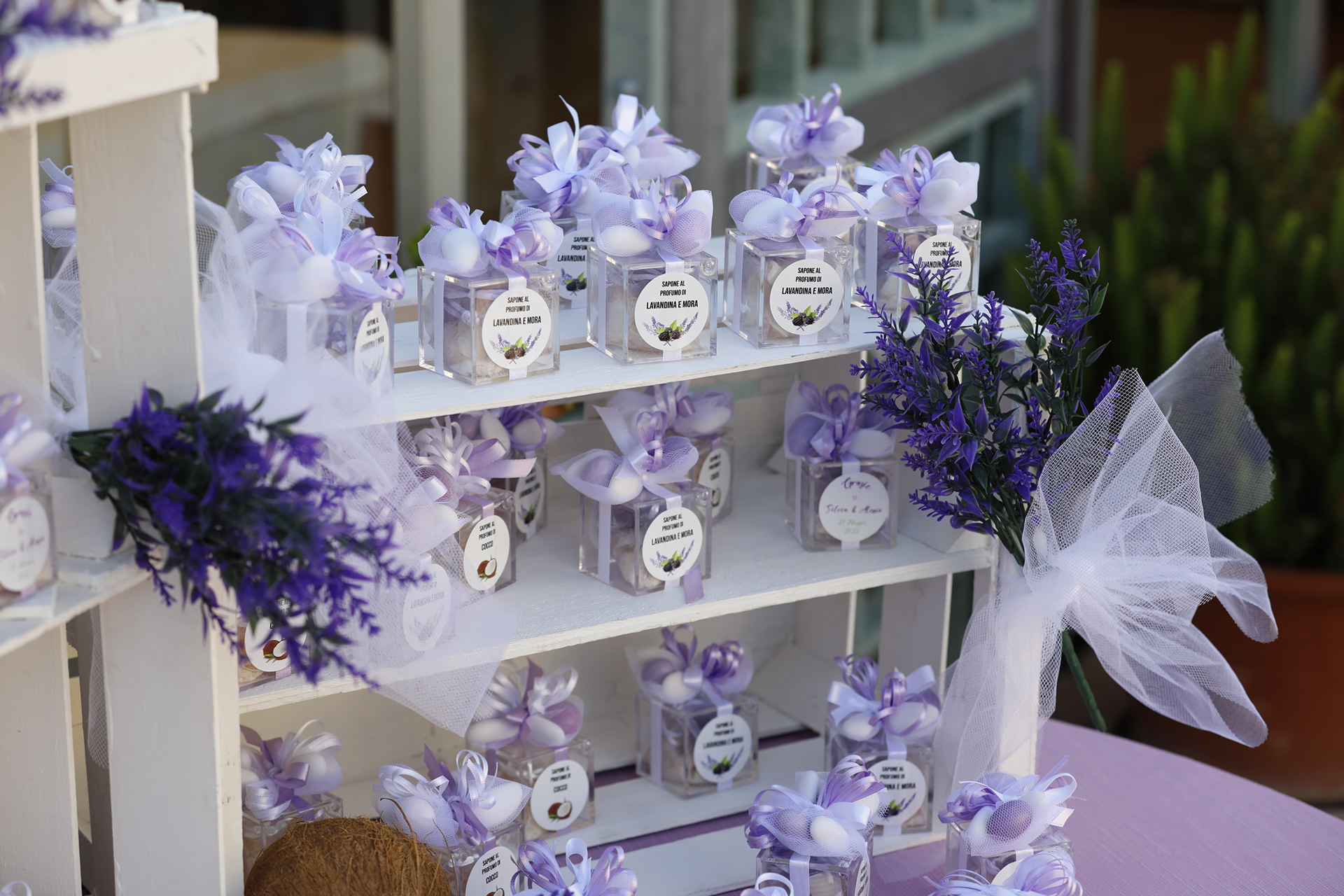 Etichette per bomboniere