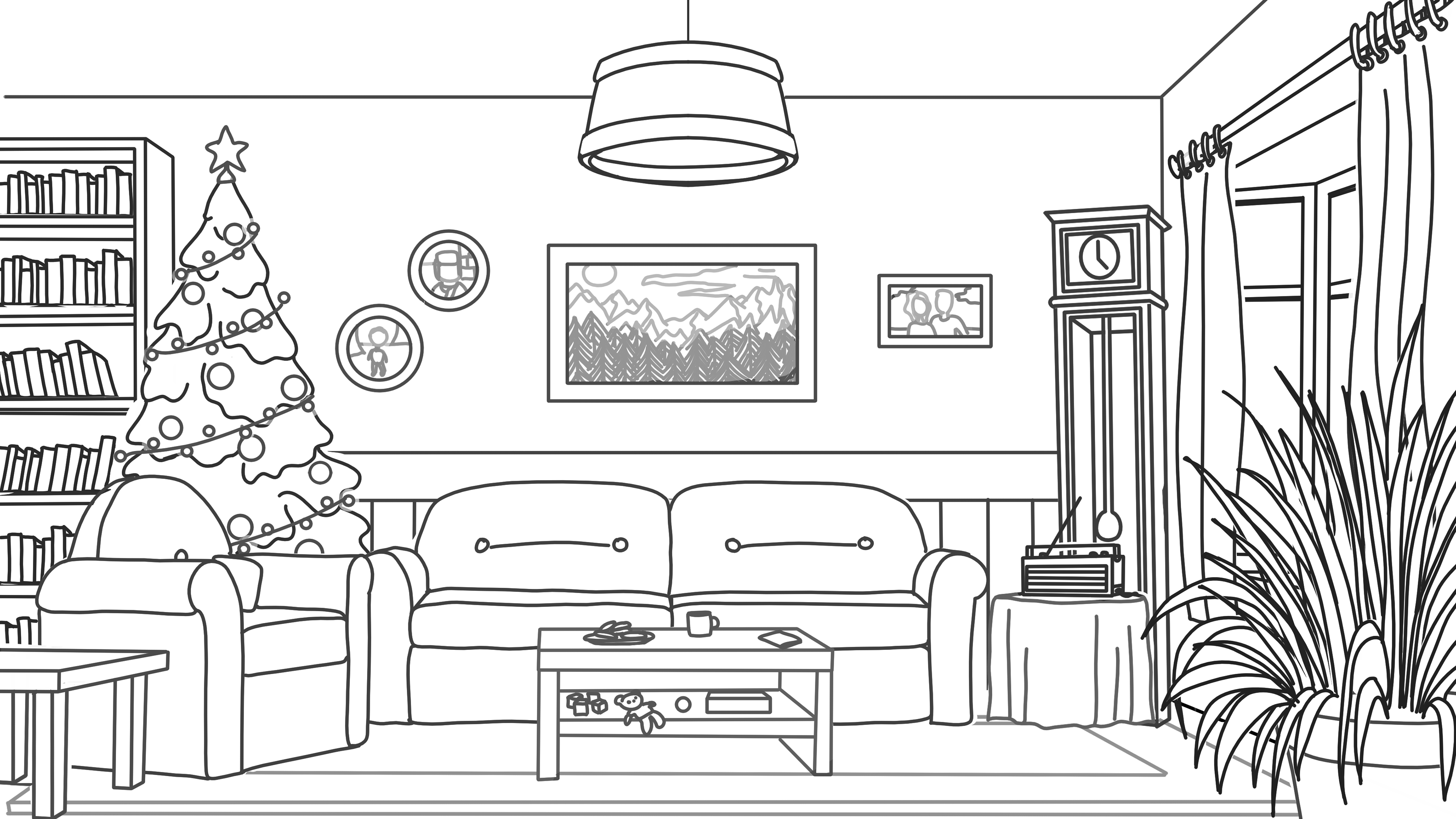 Background Lineart