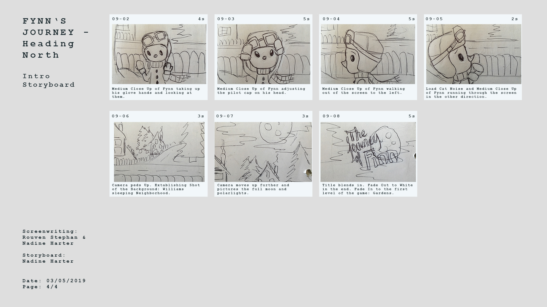 Intro | Storyboard Part 04 | Ink & Adobe Photoshop