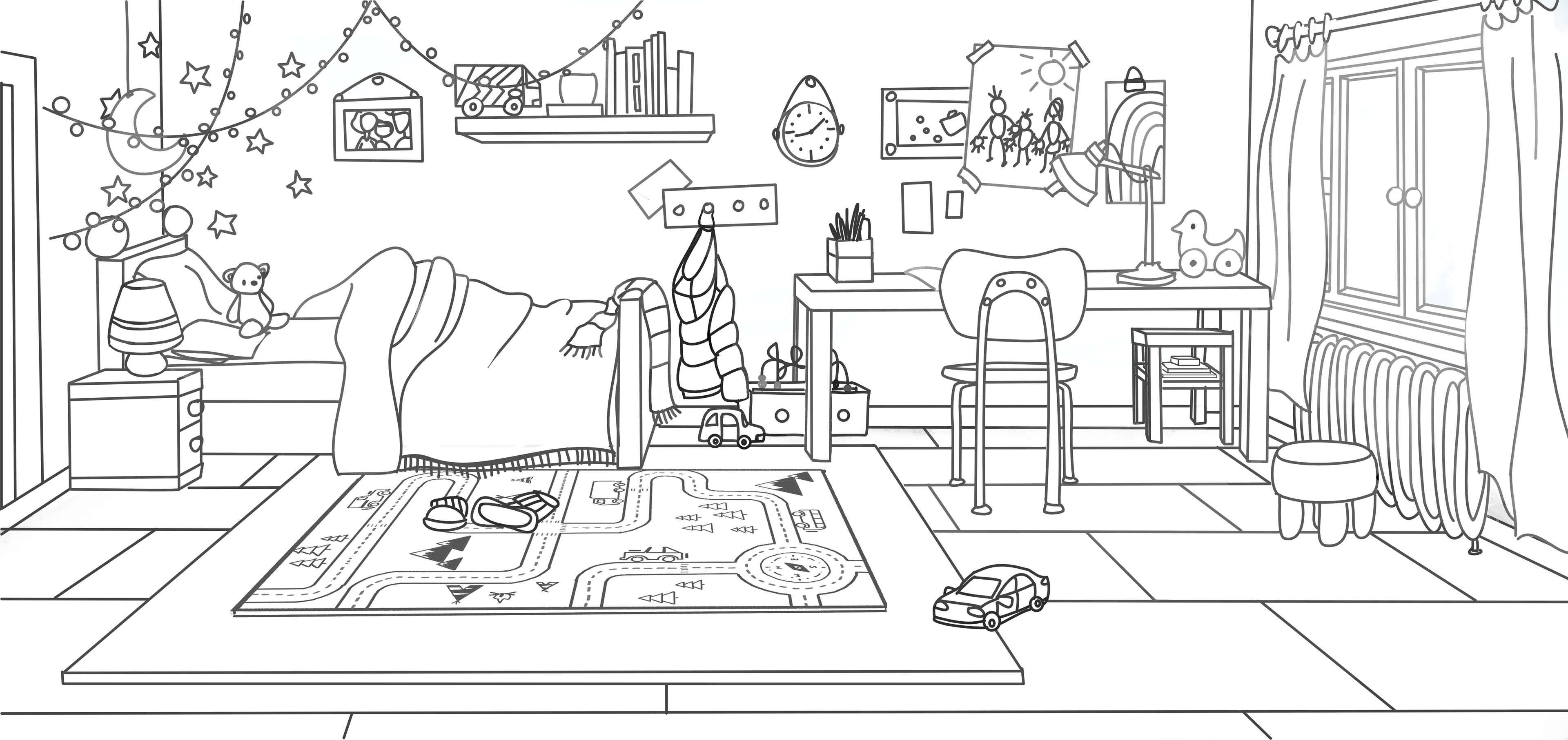 Background Lineart