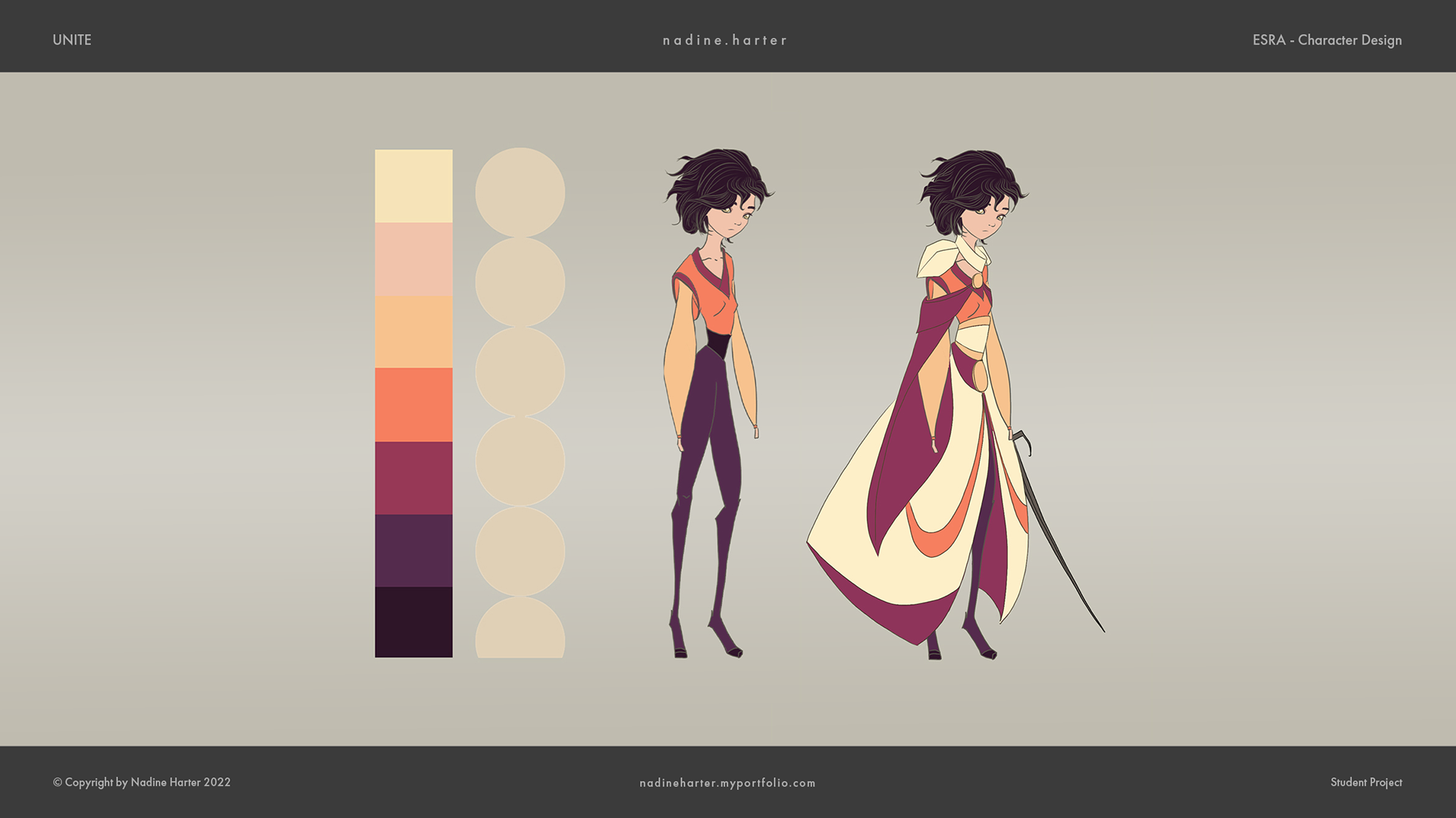 ESRA | Character Design | Adobe Photoshop
