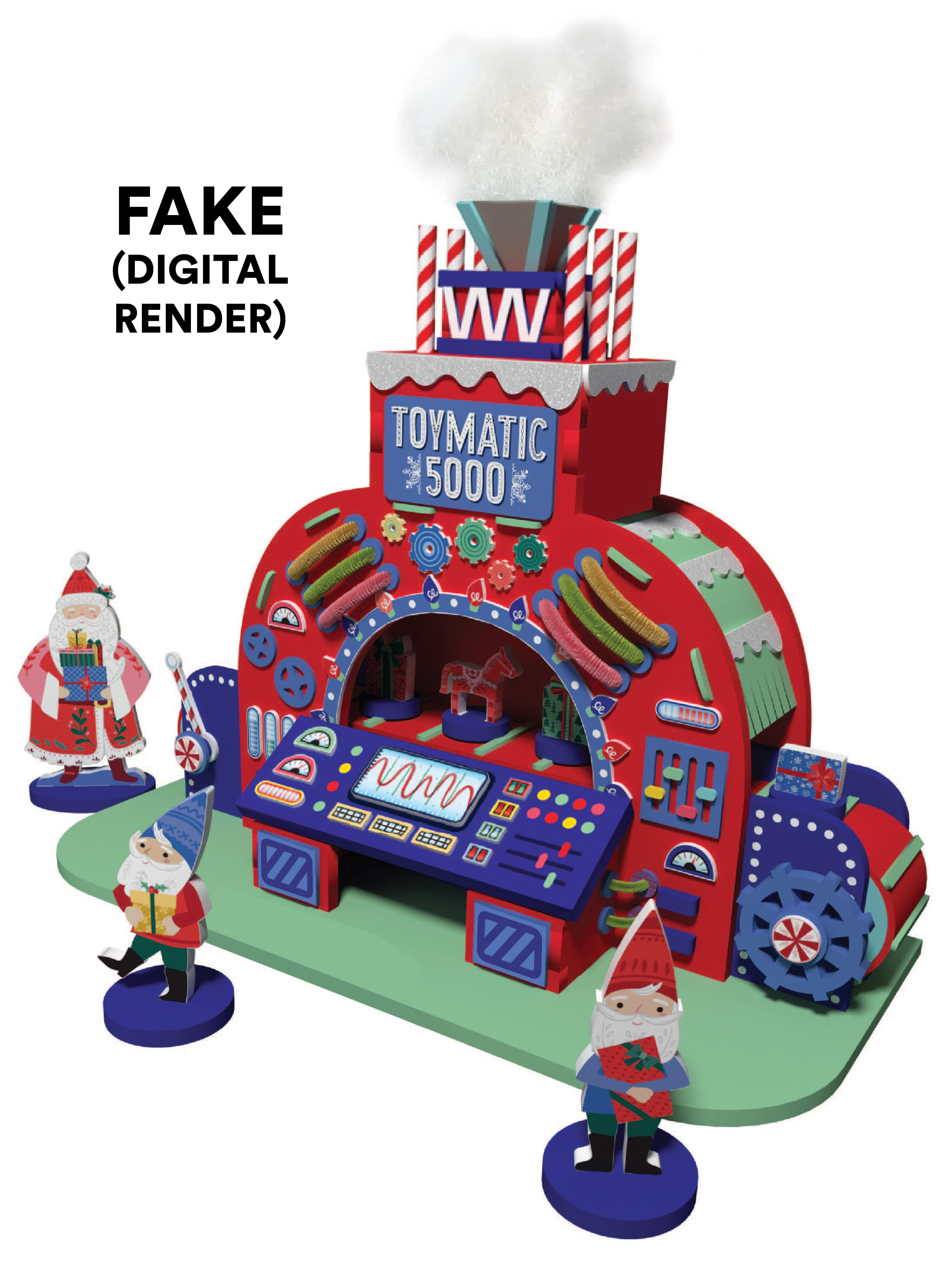 Blender 3D Render - After Textures