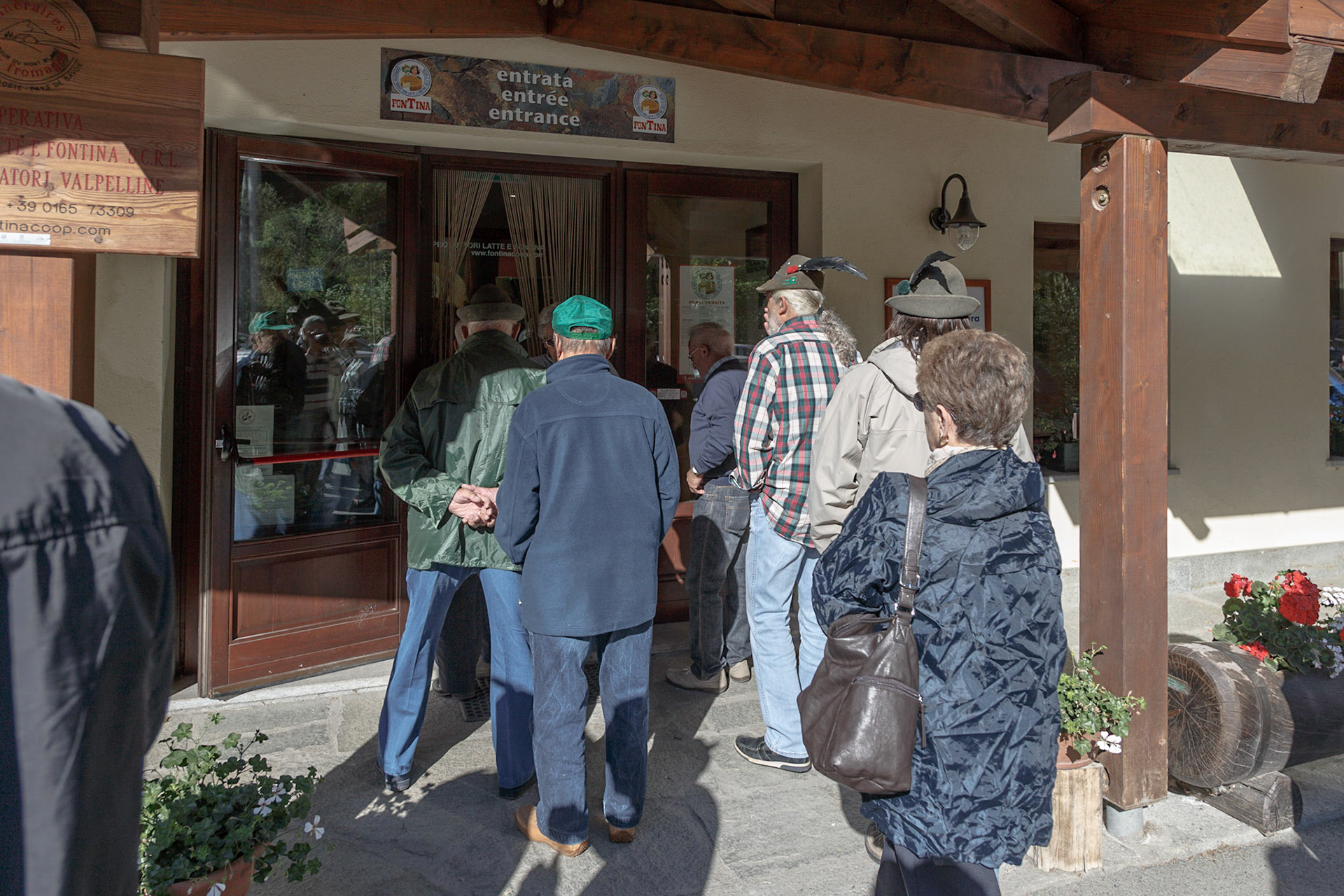 Visita produzione fontina