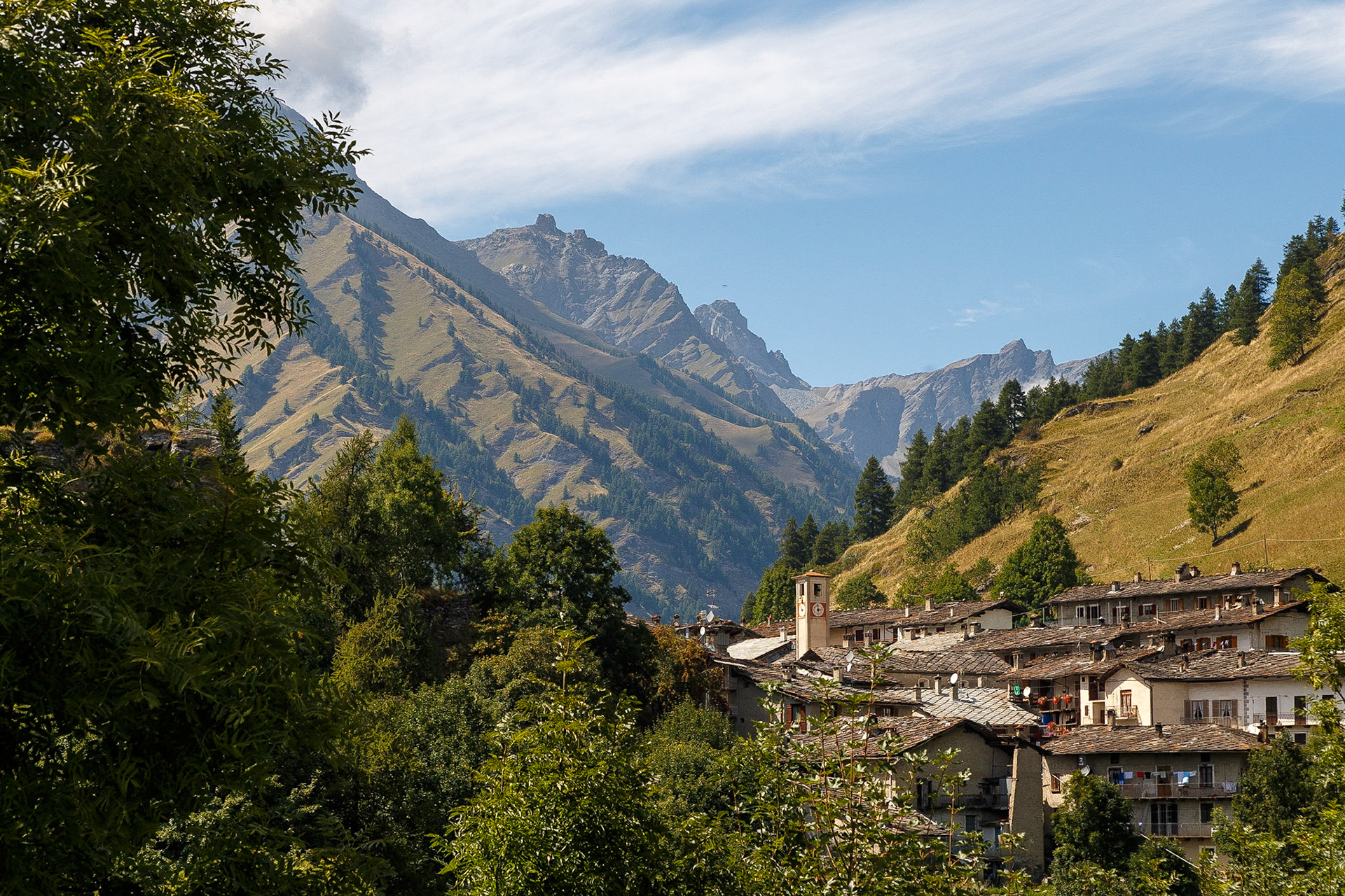 Pranzo presso il Rifugio Alevè di Pontechianale
