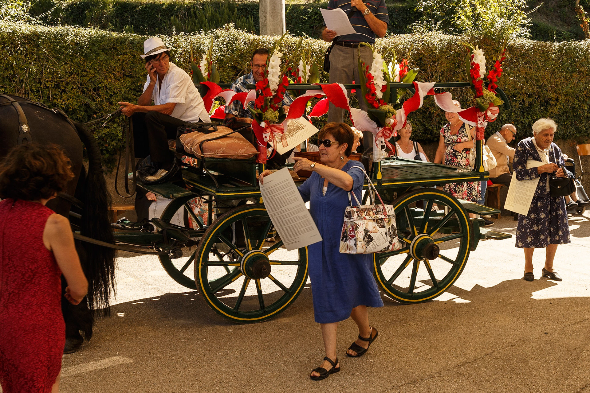 Tradizionale corsa del carro e incanto del cappello