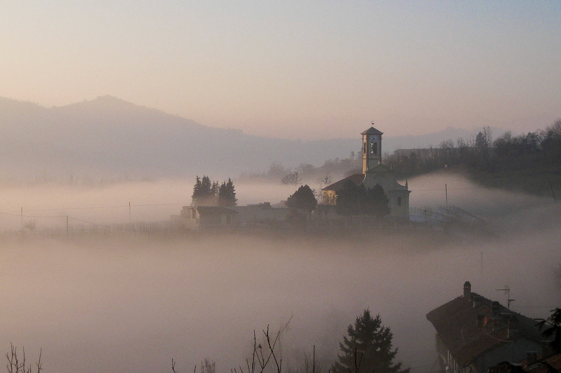 Nebbia in inverno - Fotografa Valeria Vallarolo