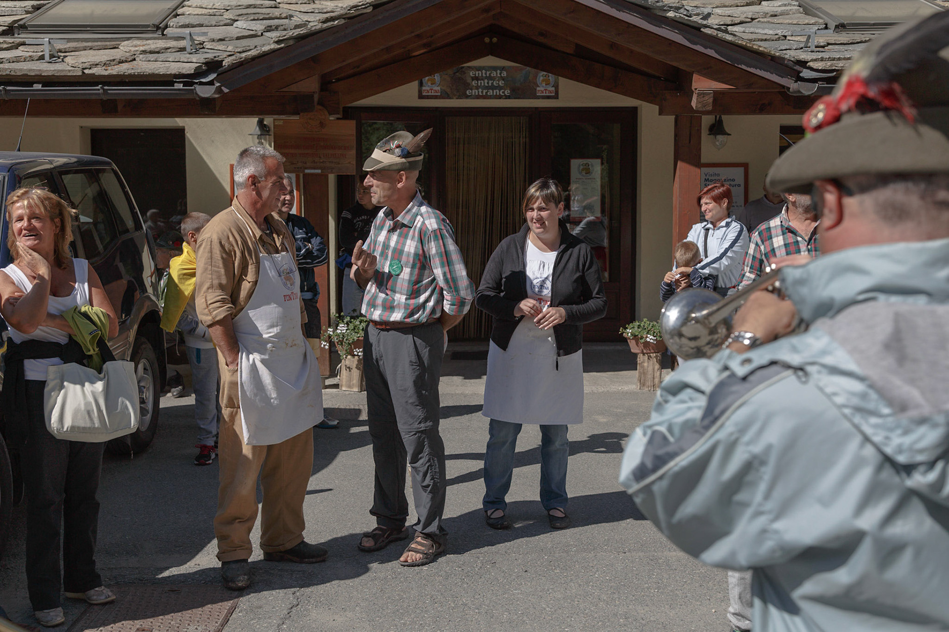 Visita produzione fontina