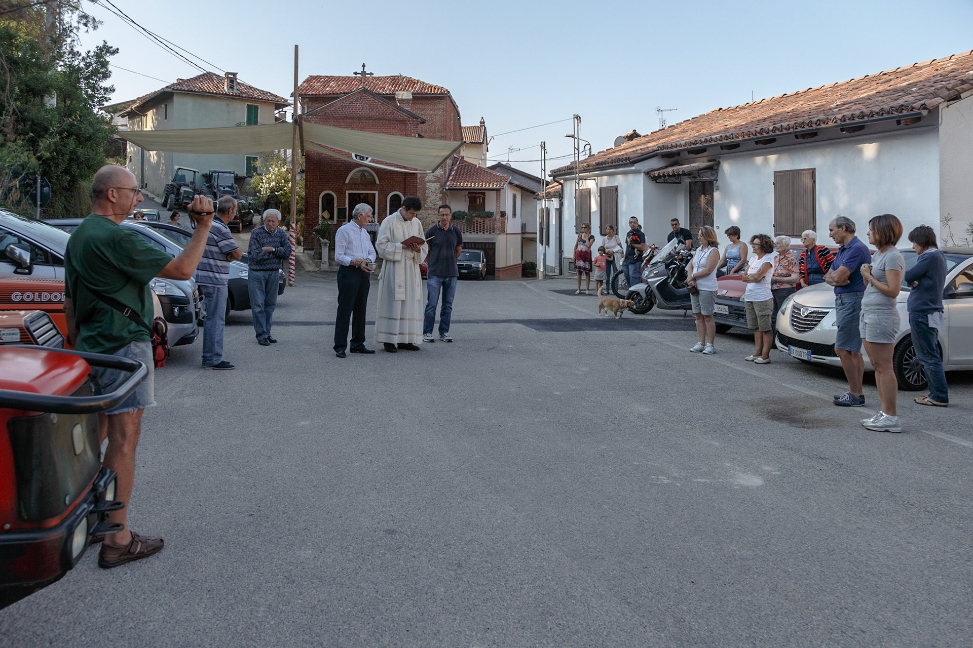 Tradizionale Benedizione animali, macchine agricole, autoveicoli