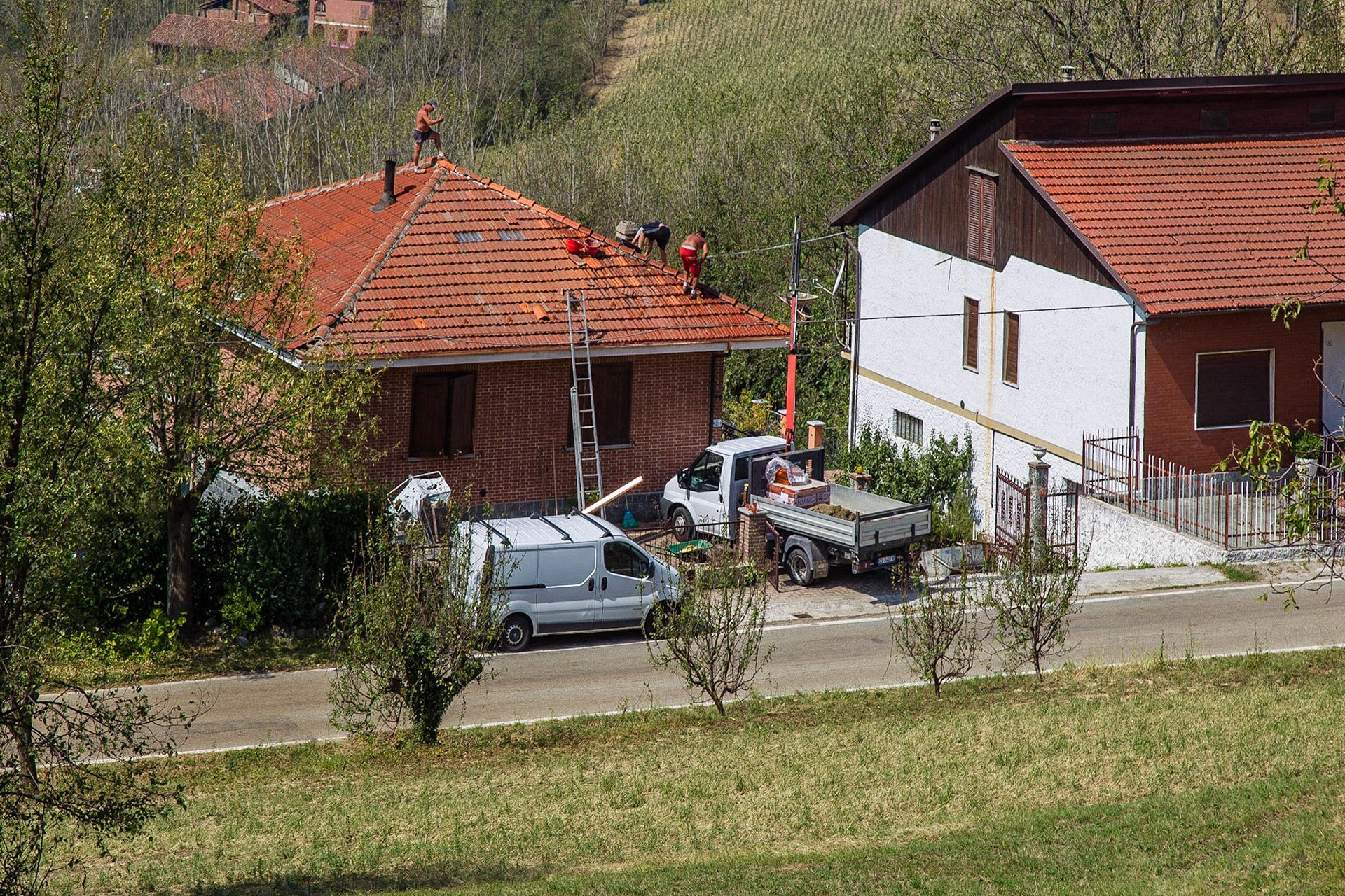 A Marmorito S. Maria la grandinata non ha risparmiato nessuno!