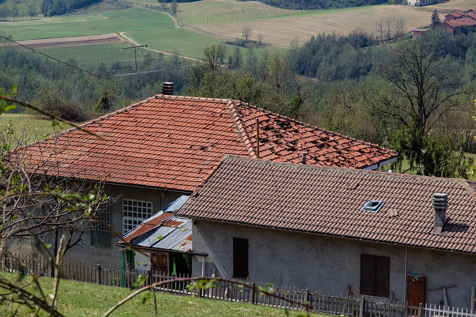 A Marmorito S. Maria la grandinata non ha risparmiato nessuno!