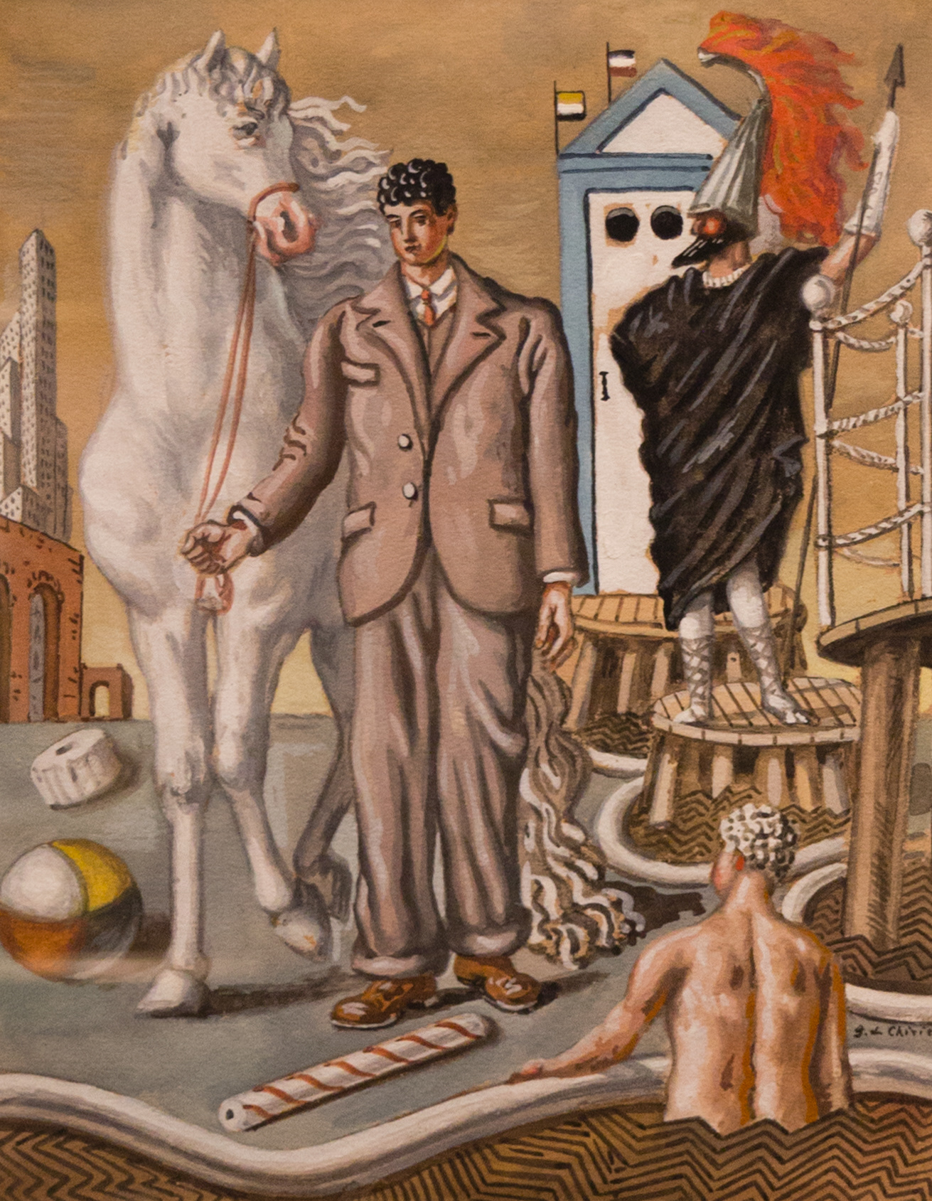 I Bagni misteriosi - G. De Chirico 1973